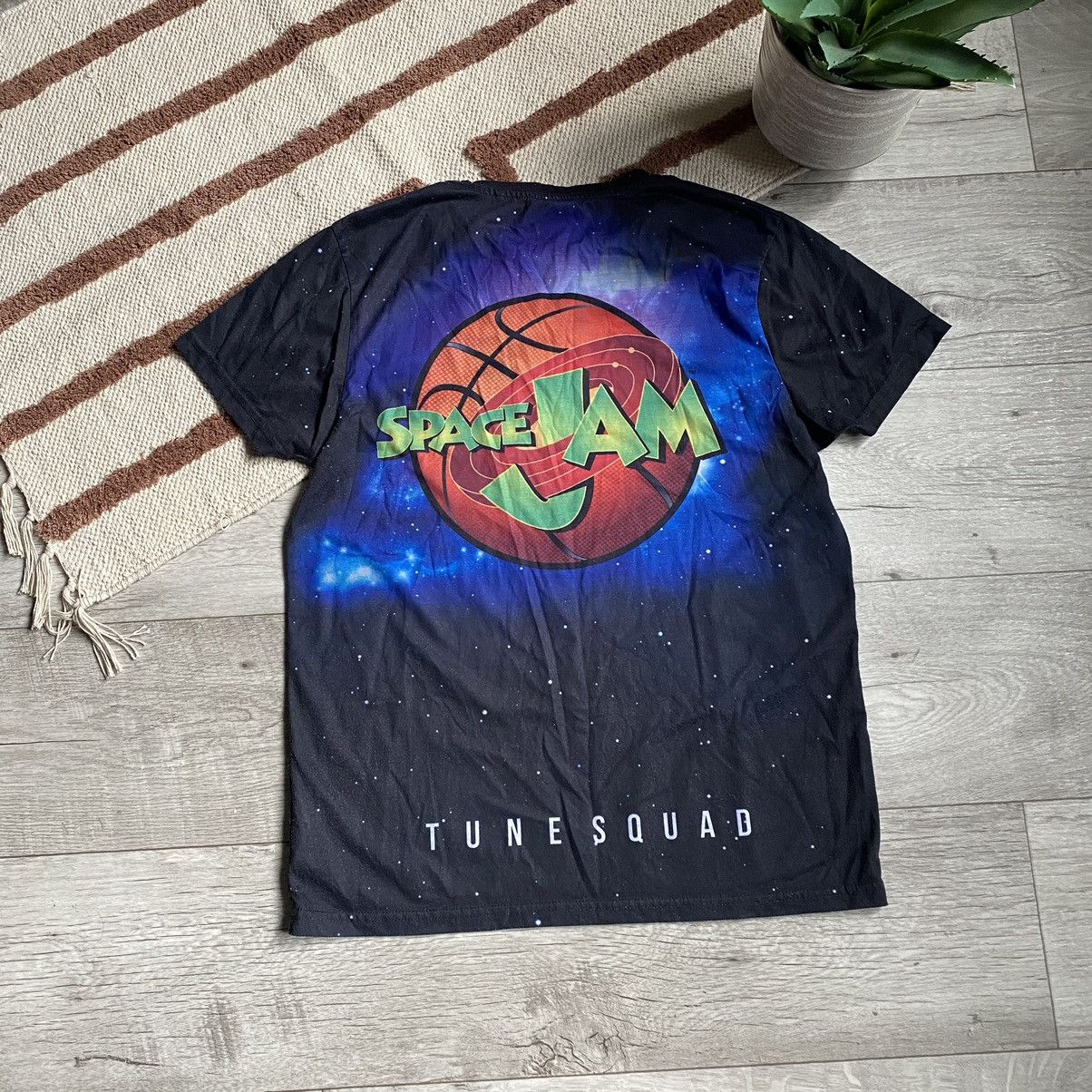 Disney AMAZING DISNEY SPACE JAM TUNE SQUAD BUCKS BUNNY T SHIRT Size US L / EU 52-54 / 3 - 2 Thumbnail