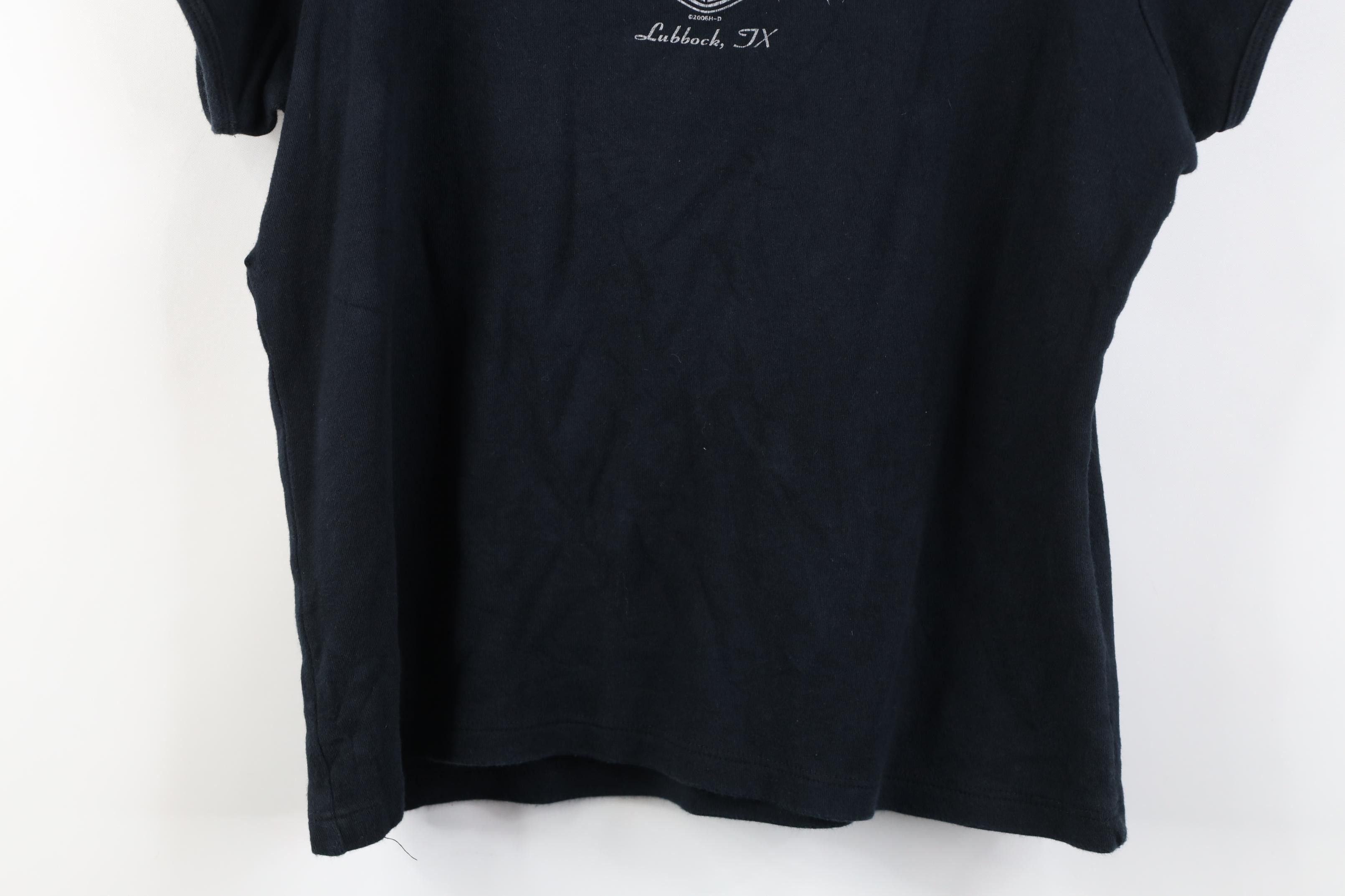 Harley Davidson Vintage Y2K 2002 Harley Davidson Sequined Eagle T-Shirt Size L / US 10 / IT 46 - 15 Thumbnail
