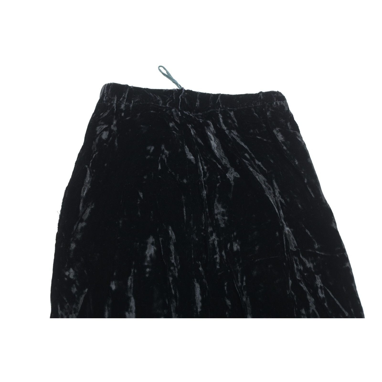 Vintage Vintage 60s 70s Crushed Velvet Velour Full Length Skirt Size 32" / US 10 / IT 46 - 2 Thumbnail