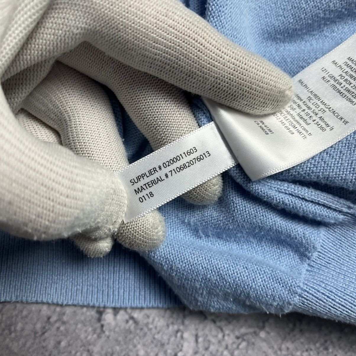 Polo Ralph Lauren × Vintage Vintage Polo Ralph Lauren Sweater V-Neck Streetwear Y2K Size US M / EU 48-50 / 2 - 11 Thumbnail