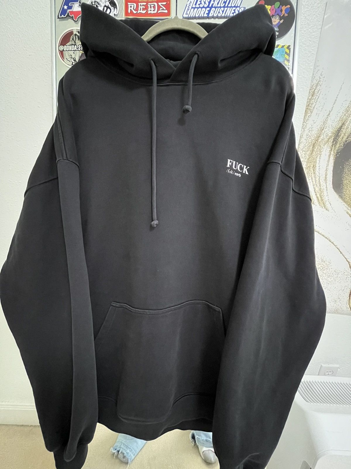 Vetements Vetements FUCK Definition Hoodie | Grailed