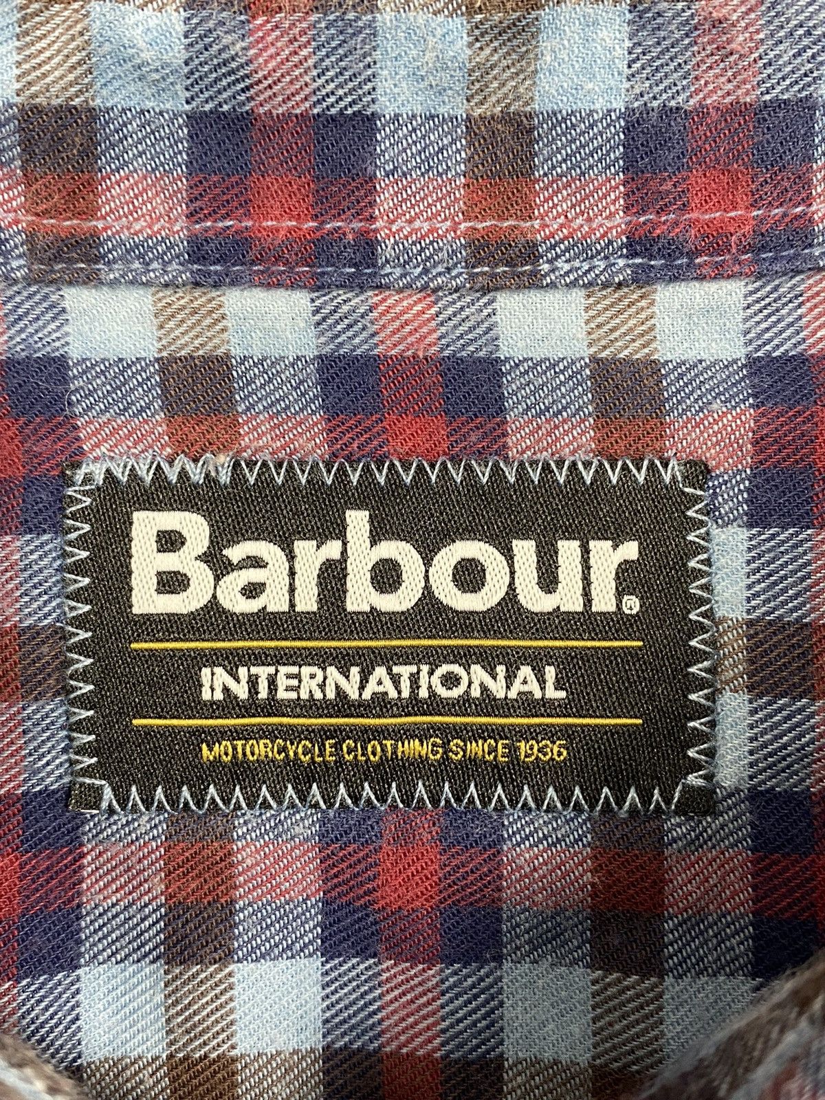 Barbour Barbour International Checkered Button Up Shirt Long Sleeve Size US M / EU 48-50 / 2 - 9 Thumbnail