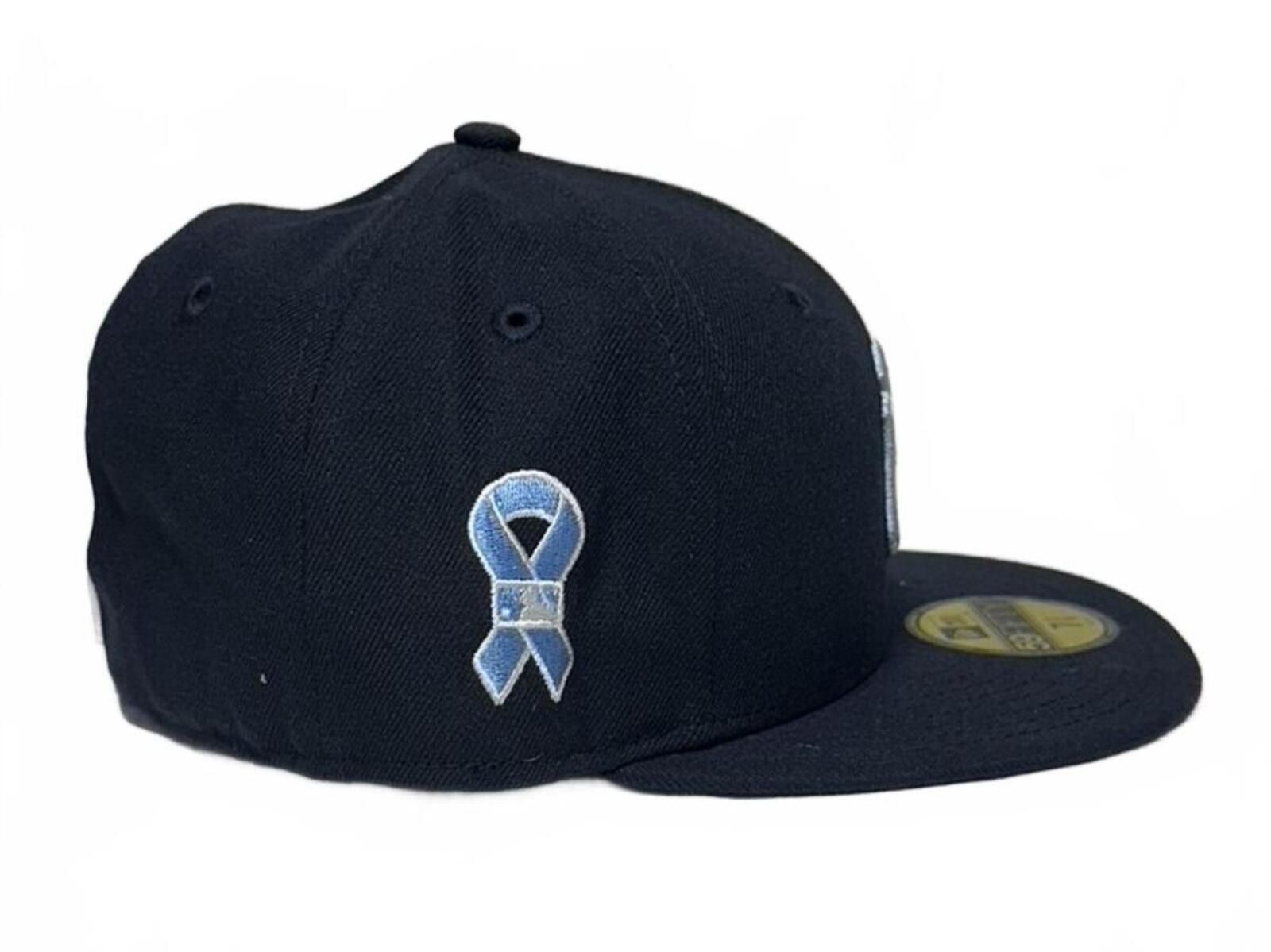 New Era New Era New York Yankees Cancer Awareness Ribbon 59FIFTY Size ONE SIZE - 7 Thumbnail