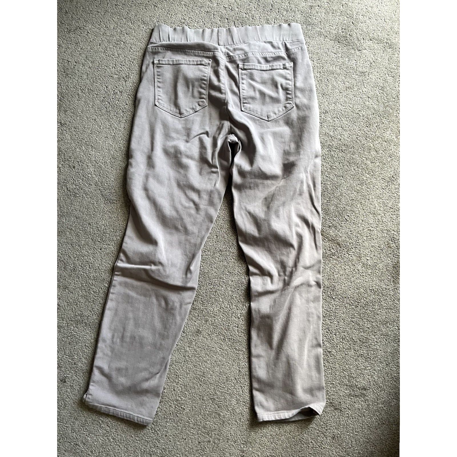 NYDJ NYDJ Jeans 4 Light Wash Gray Alina Pull On Ankle Stretch Pants Size 27" / US 4 / IT 40 - 5 Thumbnail