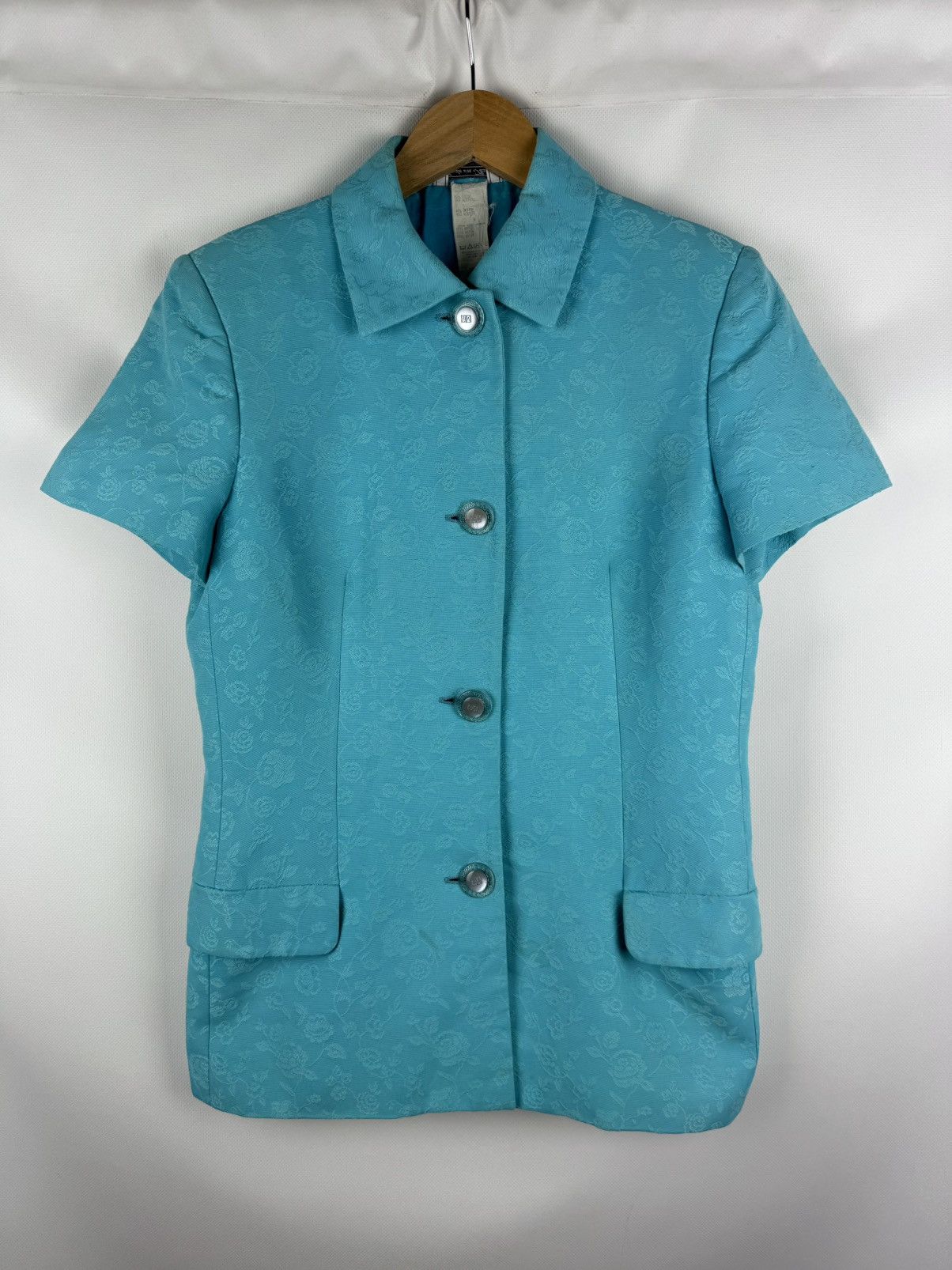 Versace Versace Classic V2 S/S VTG Japanese Floral Blazer Jacket Size M / US 6-8 / IT 42-44 - 1 Thumbnail
