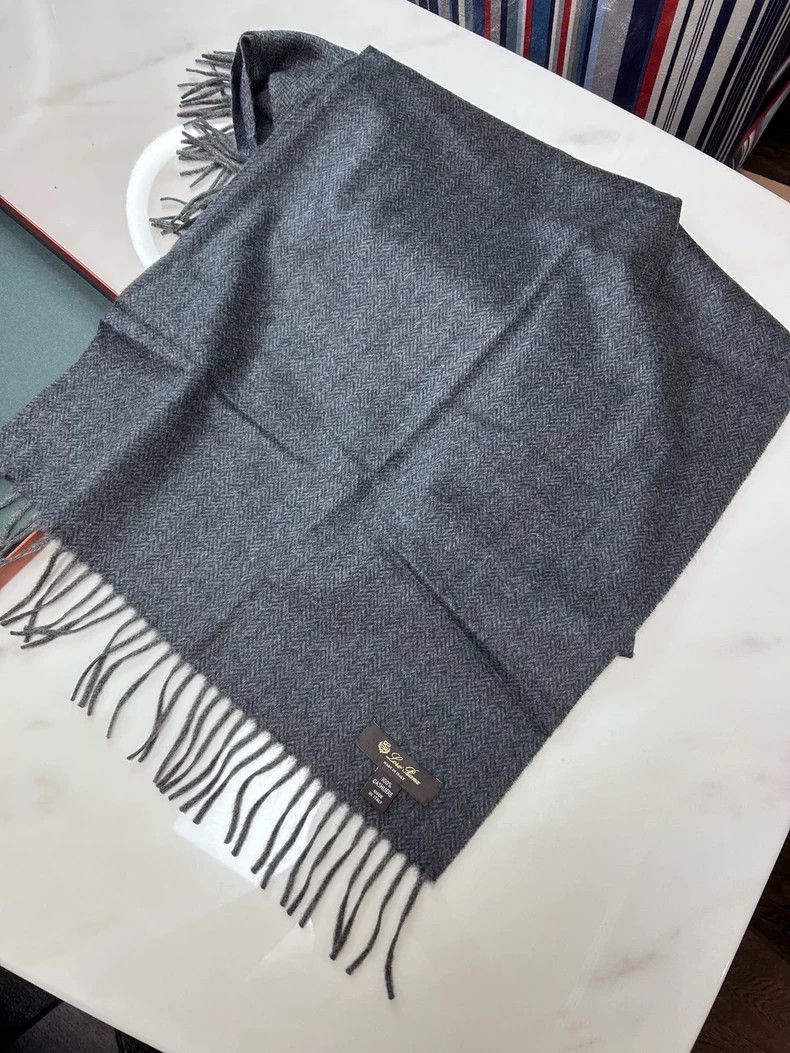 Loro Piana LORO PIANA size200*45cm Cashmere scarf shawl Size ONE SIZE - 3 Thumbnail