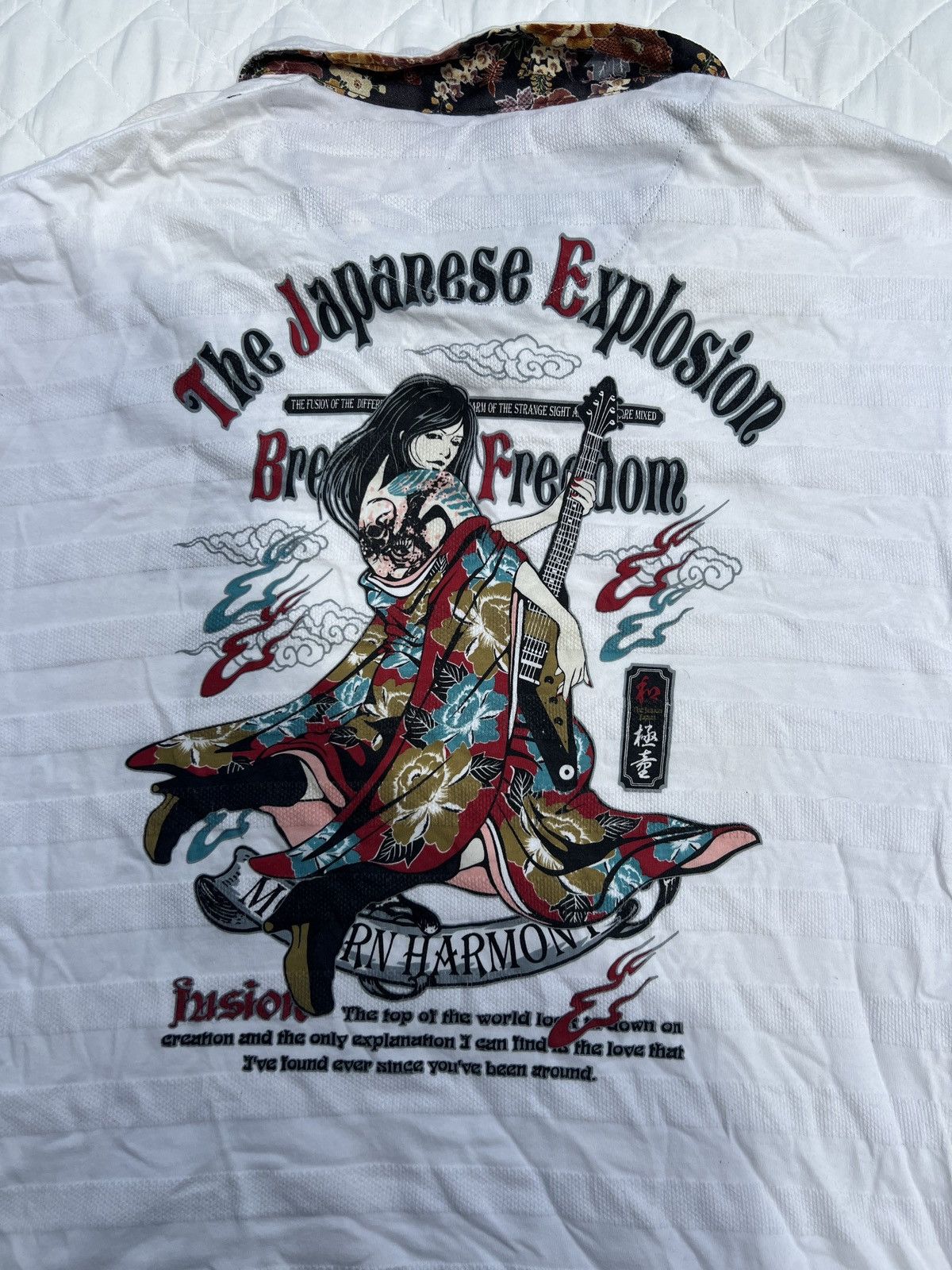 Japanese Brand × Vintage BULLET NOISE GEISHA Size US XXL / EU 58 / 5 - 4 Thumbnail