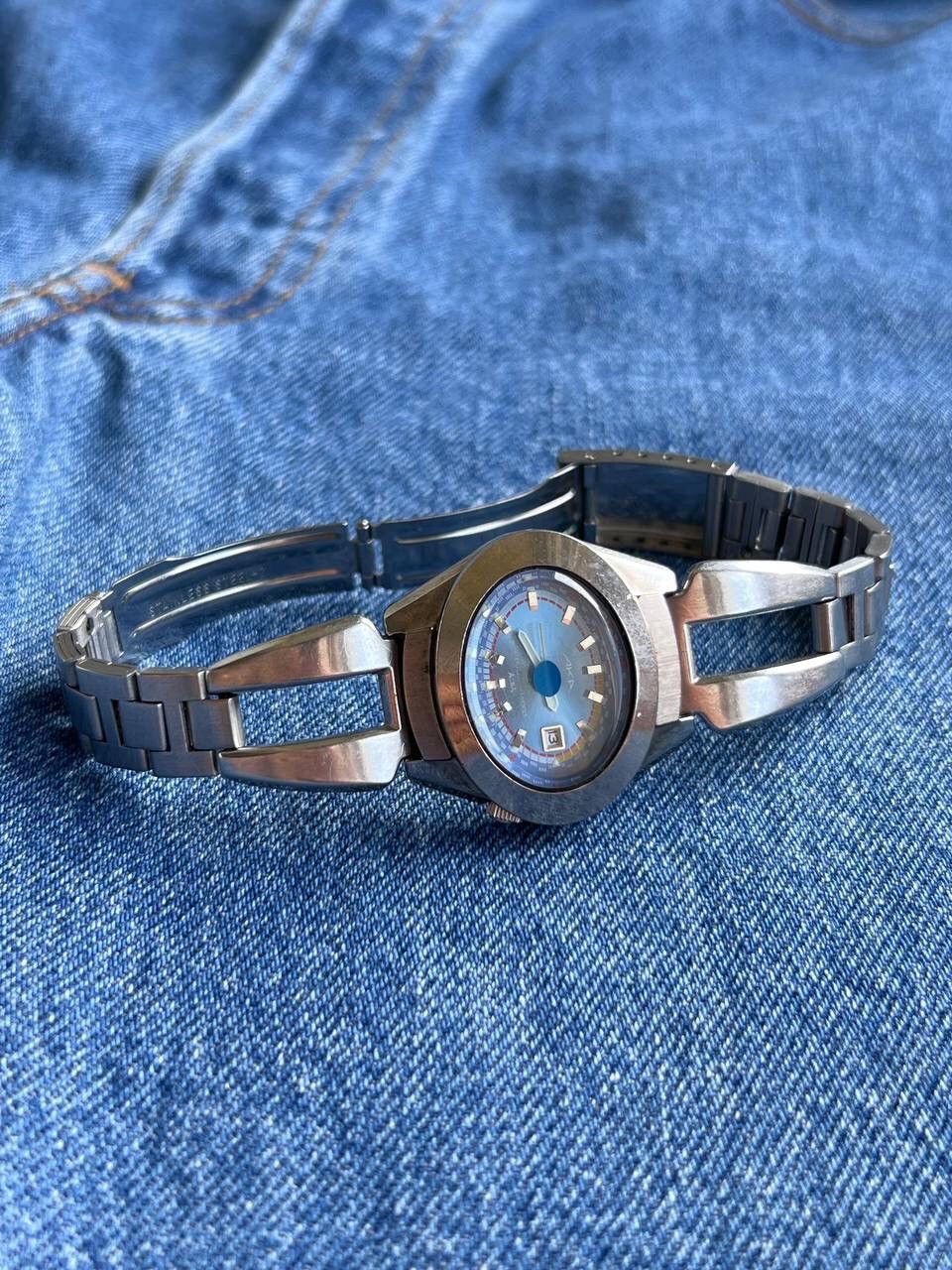 Seiko Rare Vintage AKA ALBA by Seiko Silver Chrome Steel Watch 90s Size ONE SIZE - 2 Thumbnail