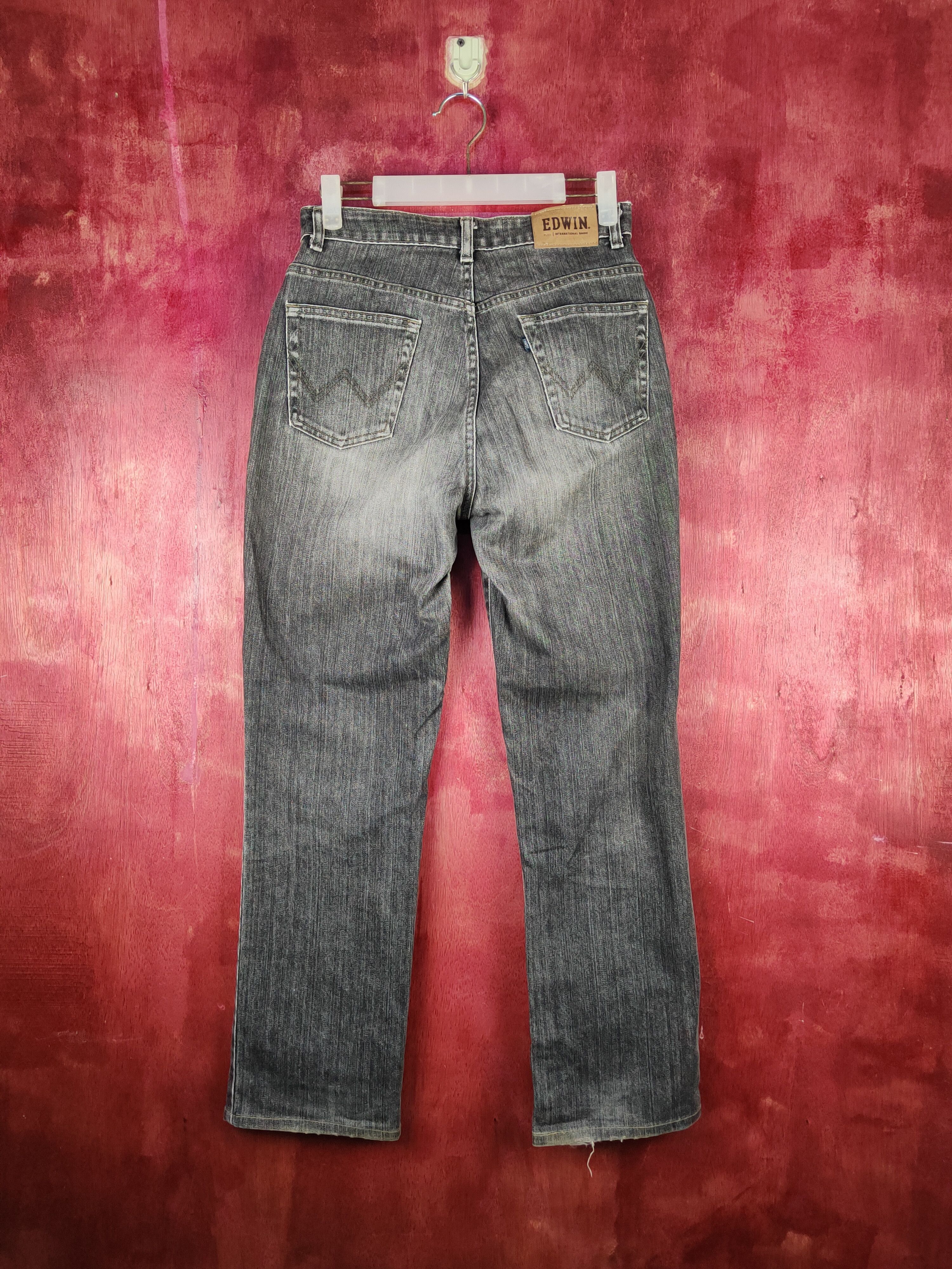 Edwin Edwin Black Faded Multipocket Denim #S1590 Size 27" / US 4 / IT 40 - 7 Thumbnail