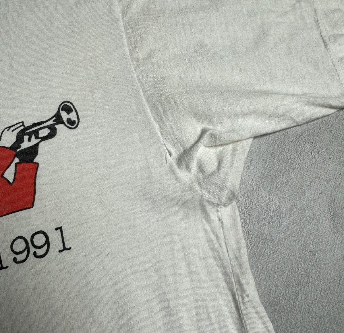 Band Tees Vintage Jazz In The Hay 1991 Festival T-Shirt Size US L / EU 52-54 / 3 - 13 Thumbnail