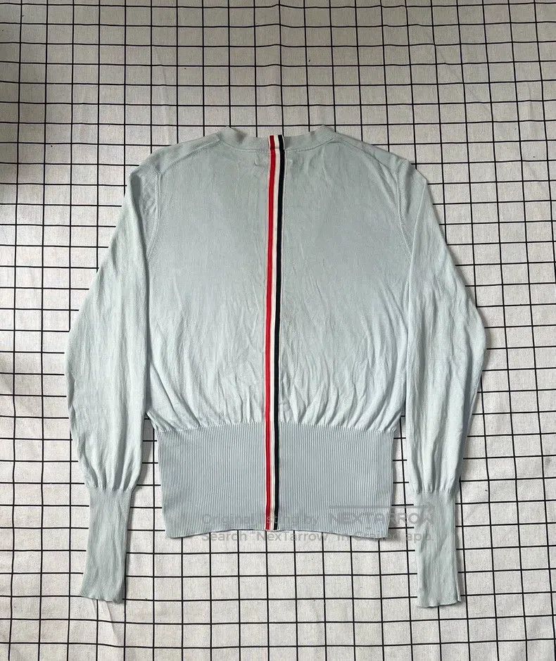 Thom Browne Thom Browne Back striped knitted cardigan Size US XS / EU 42 / 0 - 2 Thumbnail