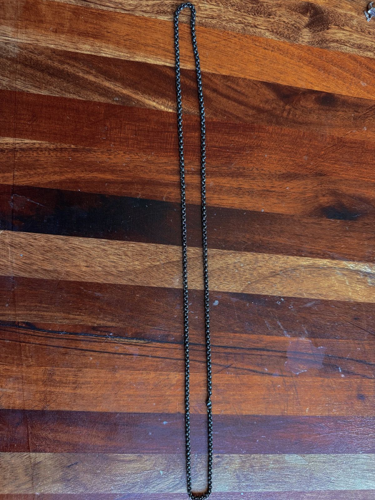 Other Long Black Rolo Chain Necklace Size ONE SIZE - 4 Thumbnail