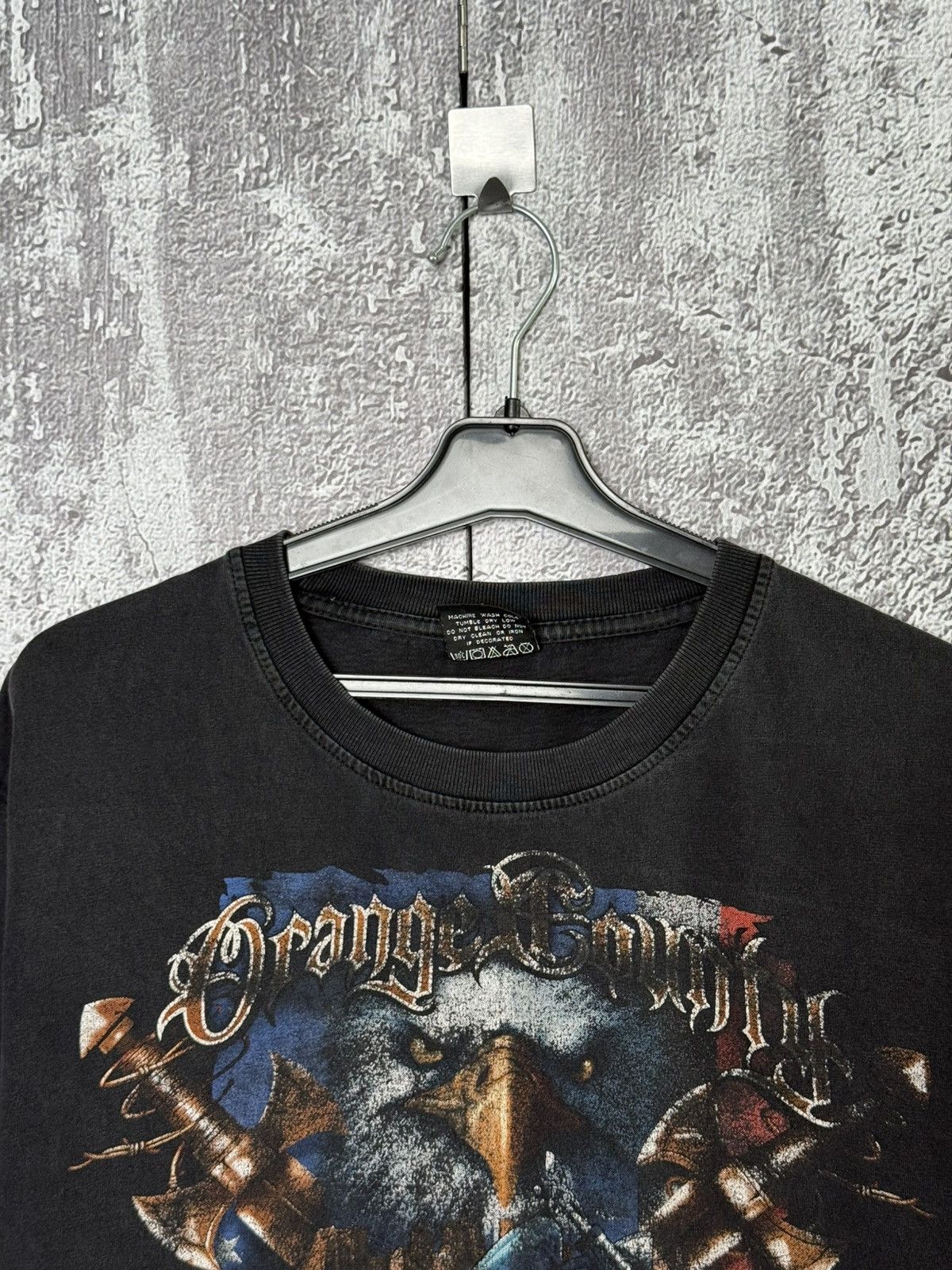 West Coast Choppers Orange County Choppers Eagle Motorcycle Graphic Biker Tee Size US L / EU 52-54 / 3 - 3 Thumbnail