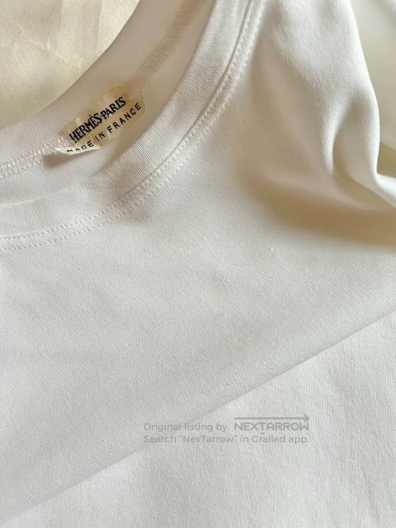 Hermes Hermes Cotton T-Shirt Size XS / US 0-2 / IT 36-38 - 2 Thumbnail