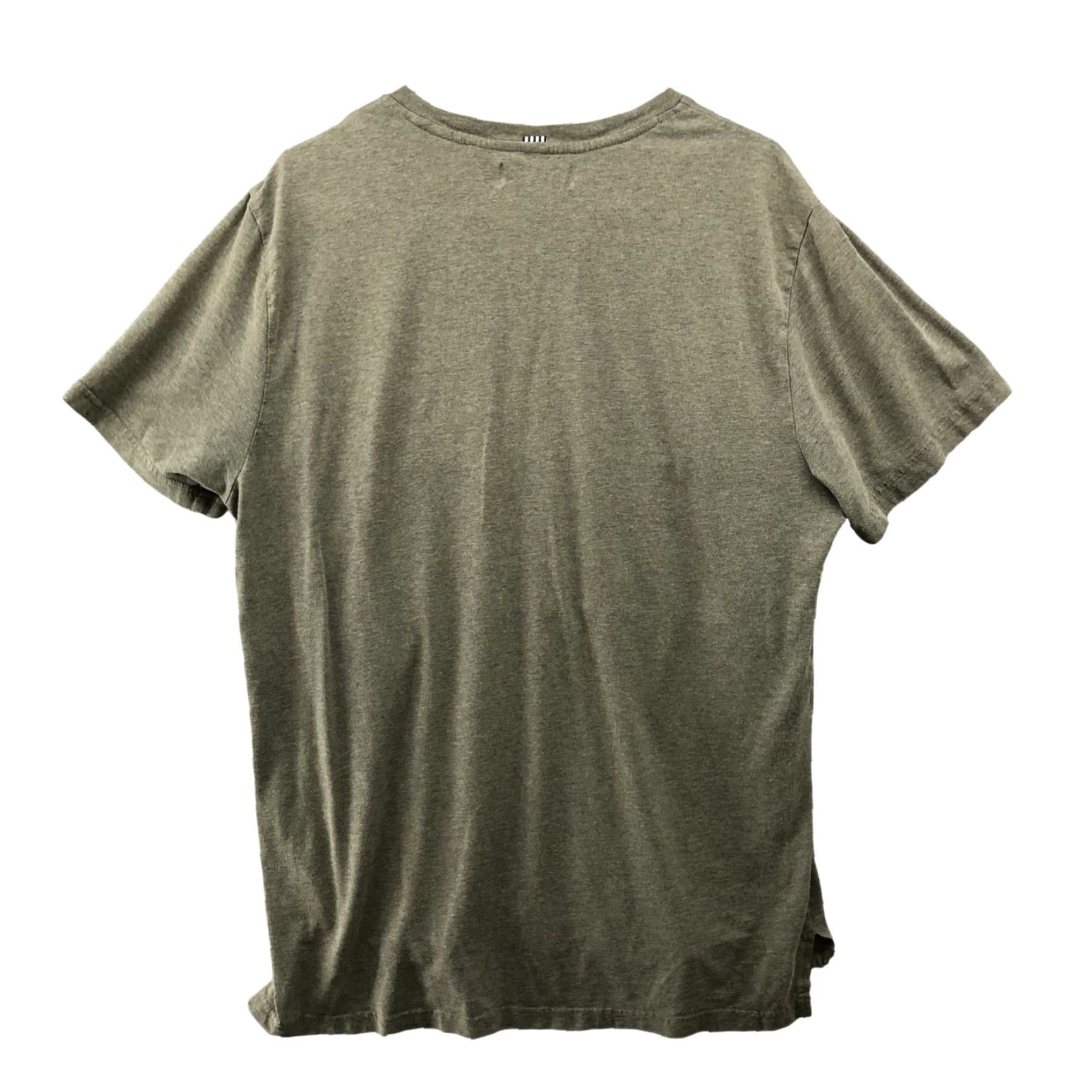 Olive Five Four T Shirt Mens L Short Sleeve Olive Green Crewneck Solid Knit Cotton Short Sleeve Mens L Green Size US L / EU 52-54 / 3 - 2 Thumbnail