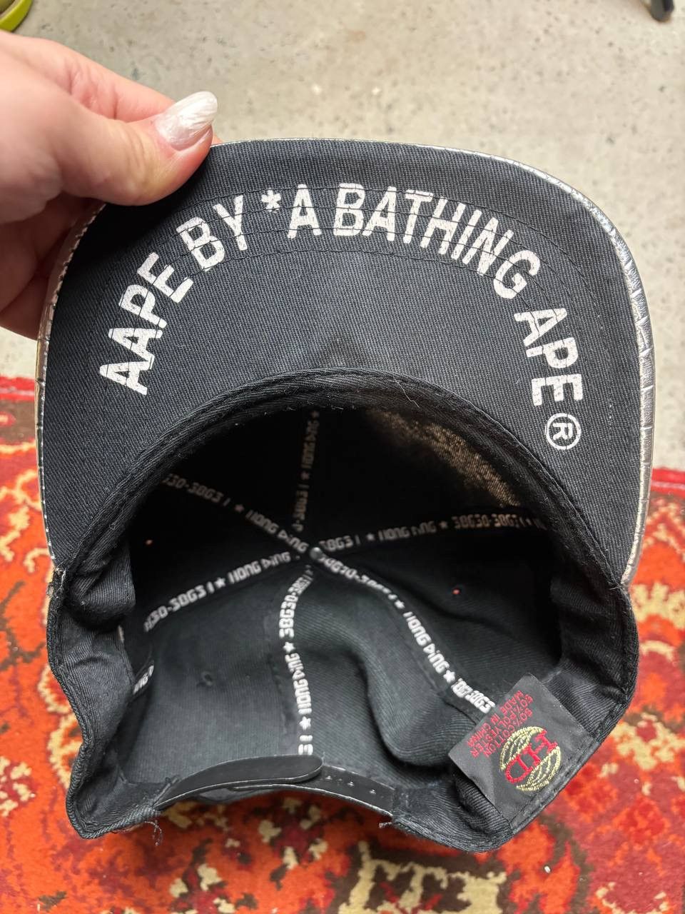 Japanese Brand × Vintage Vintage Y2K AApenow By Abathing Ape Syle Japanese Rap Cap Size ONE SIZE - 5 Thumbnail