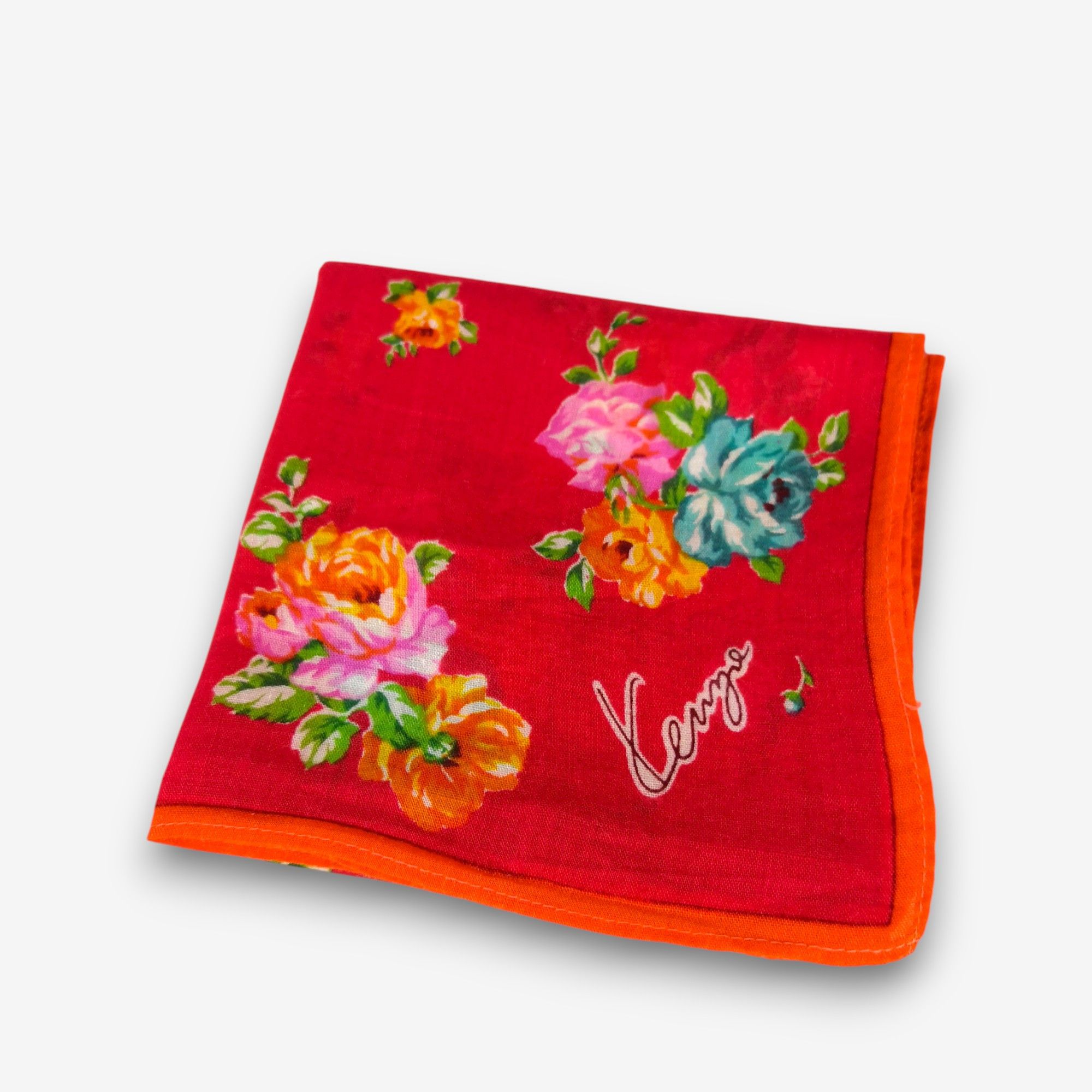 Kenzo Vintage Kenzo Handkerchief Pocket Square Bandana Size ONE SIZE - 4 Thumbnail