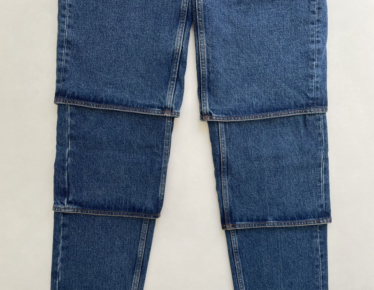 Y/Project Triple Layer Washed Blue Denim Jeans Size US 32 / EU 48 - 12 Thumbnail