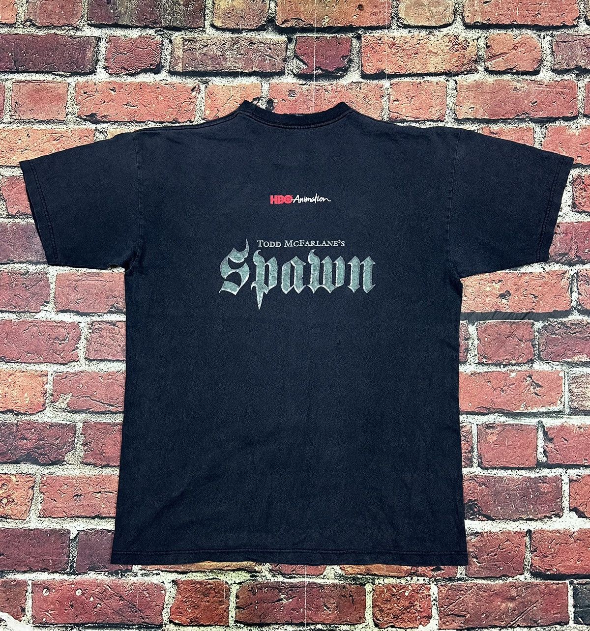 Giant Vintage 90s SPAWN Todd McFarlane HBO Animated Show Comic Tee Size US XL / EU 56 / 4 - 2 Thumbnail