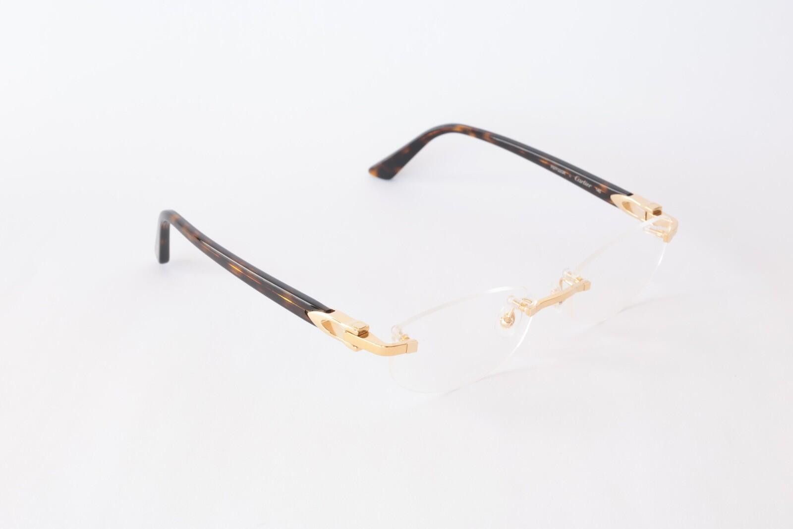 Cartier New Cartier eyewear optical eyeglasses CT0318O 002 gold Size ONE SIZE - 8 Thumbnail