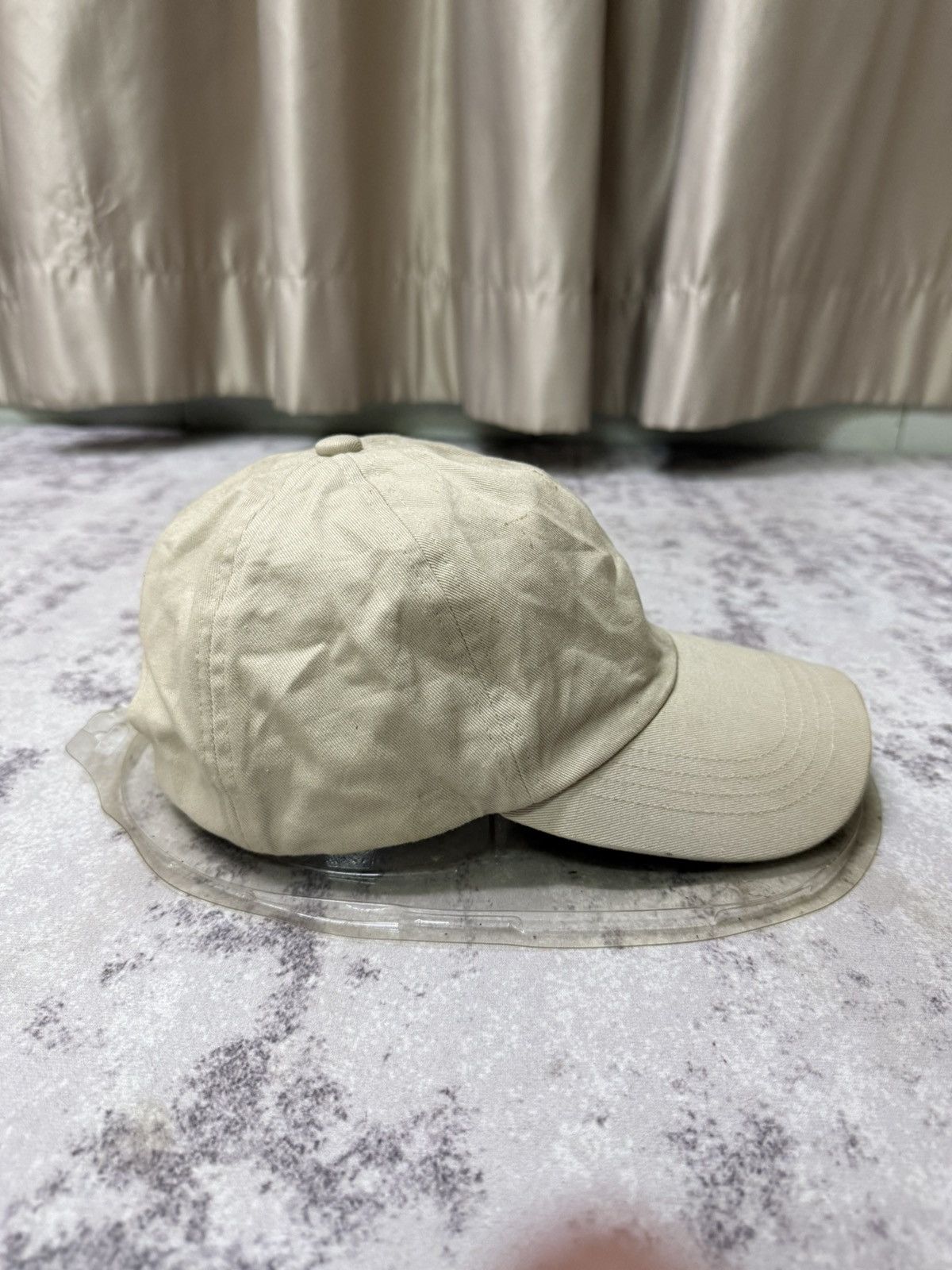 GU GU cream white adjustable cap Size ONE SIZE - 3 Thumbnail