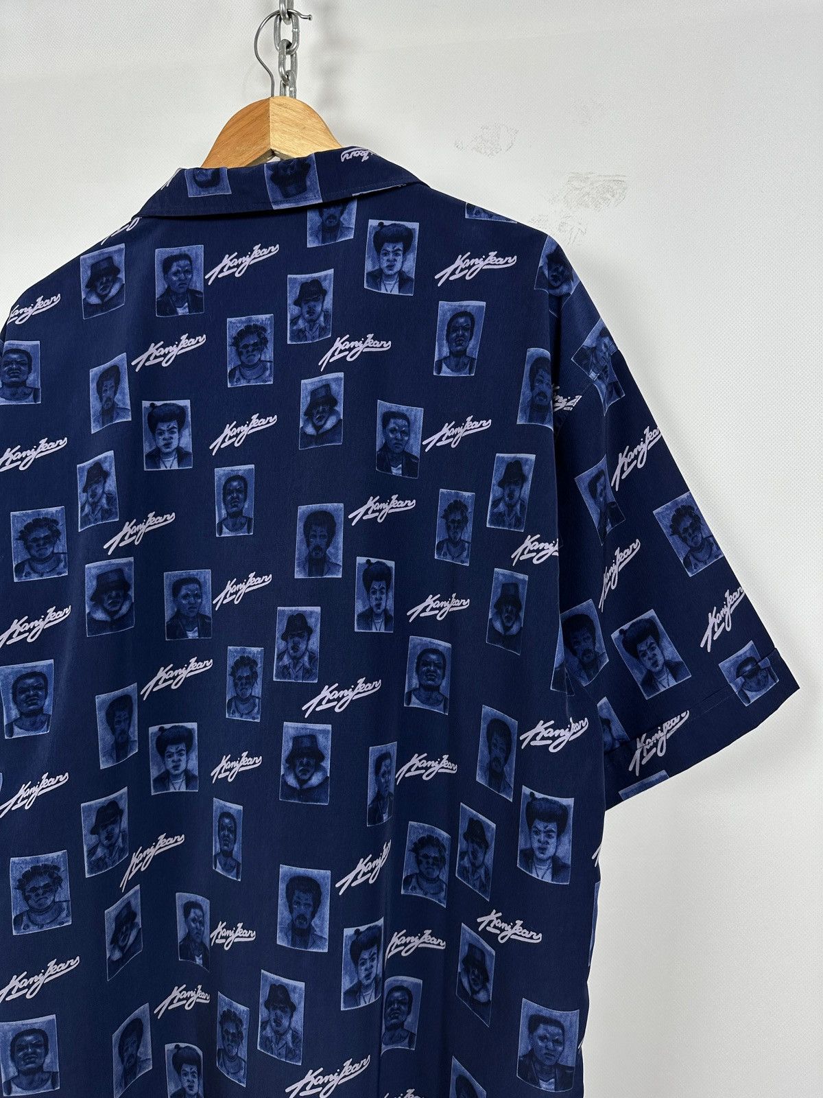 Karl Kani Vintage Karl Kani Jeans Monogram All Over Print Shirt Size US XL / EU 56 / 4 - 11 Thumbnail
