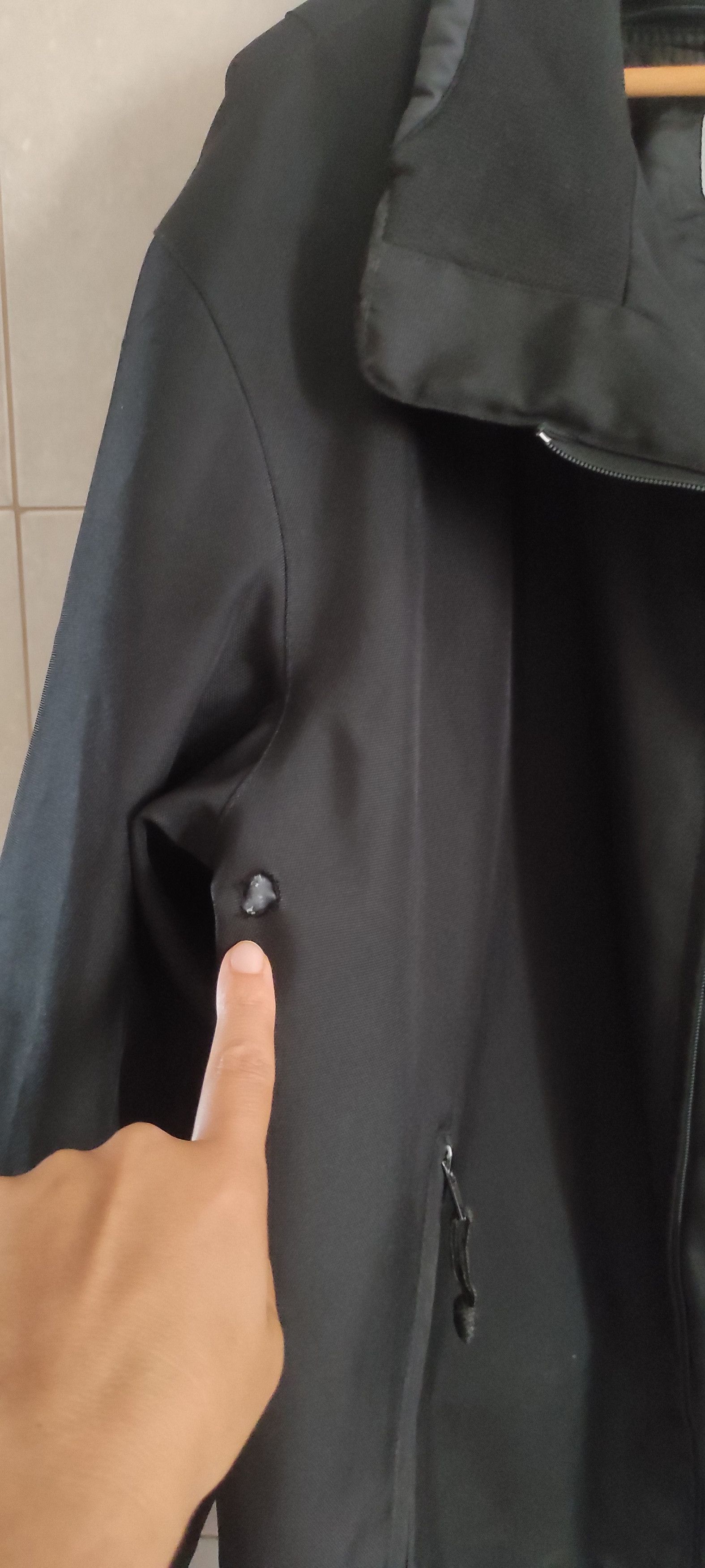 Vintage × Yamaha Vintage YAMAHA Racing Black Padded Moto Jacket Size US XL / EU 56 / 4 - 4 Thumbnail
