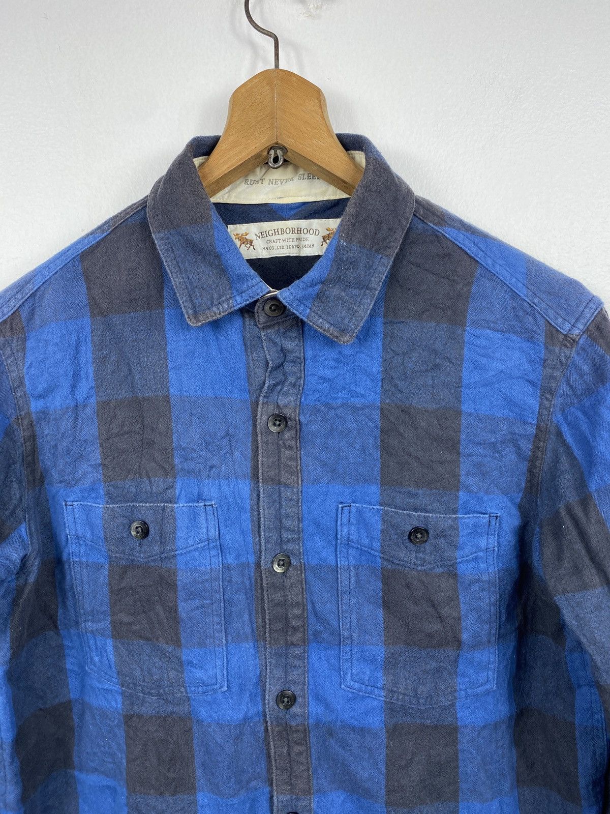 Japanese Brand × Neighborhood Neighborhood flannel long sleeve shirt Size US S / EU 44-46 / 1 - 5 Thumbnail