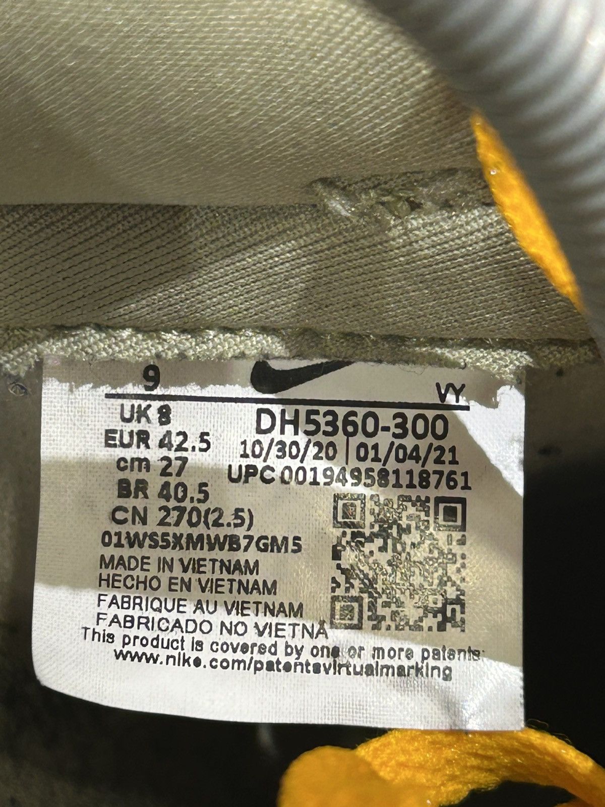 Nike Nike dunk dusty olive Size US 9 / EU 42 - 11 Thumbnail