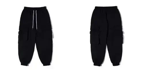 Japanese Brand 20AW Indigo Union Japan Black Pockets Minimal Pants Size US 33 - 4 Thumbnail