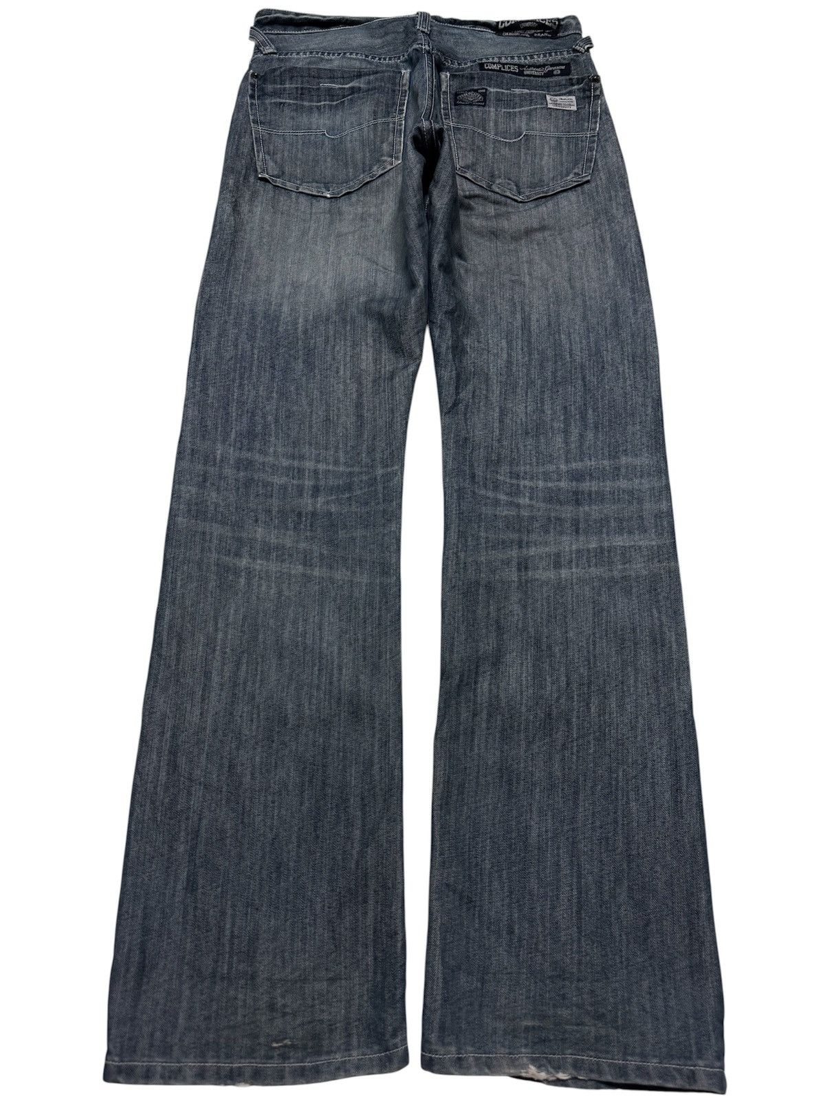Tornado Mart GRUNGE VINTAGE JAPANESE DISTRESSED STONED WASHED Size US 29 - 2 Thumbnail