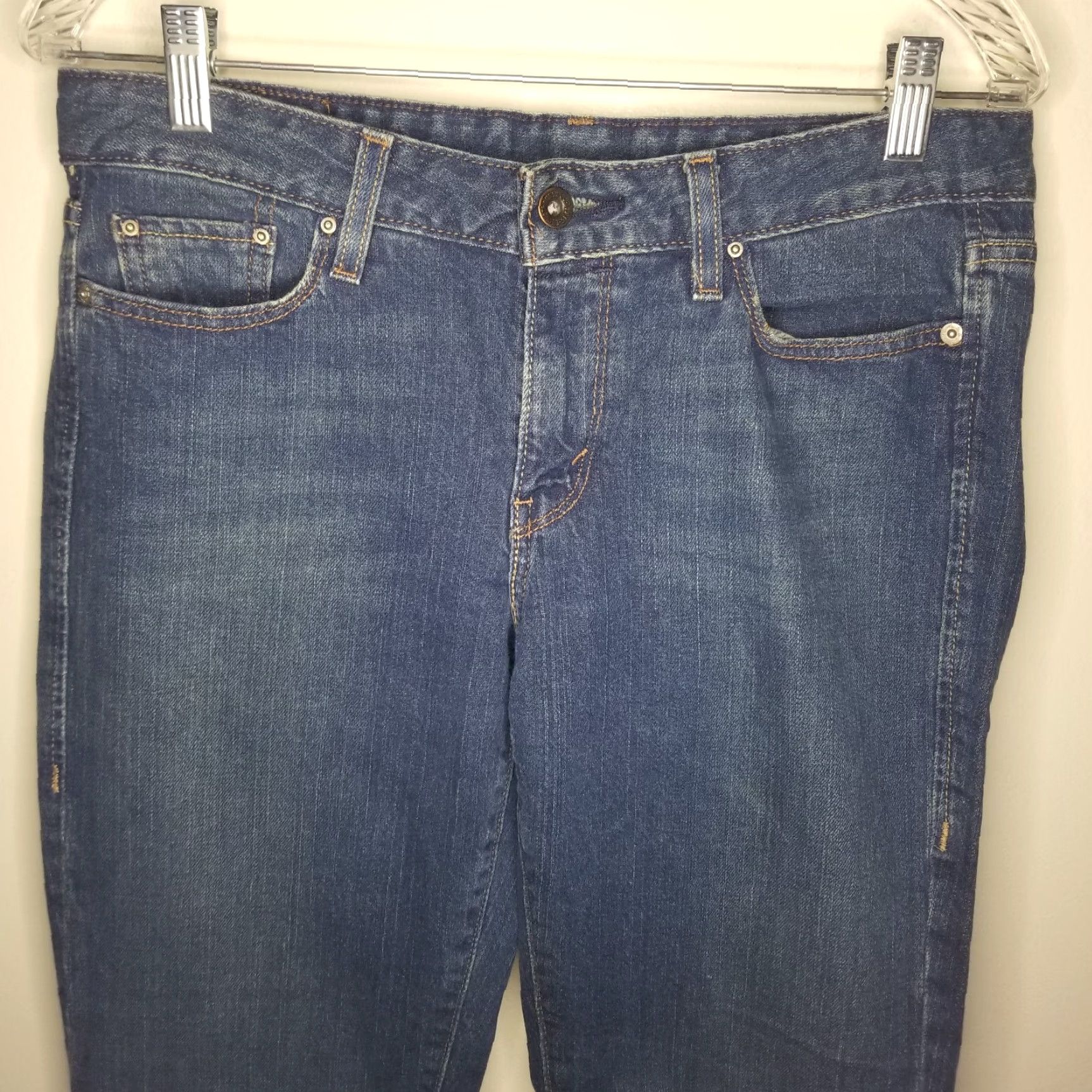 Levi's Levi 553 Womens Mid Rise Bootcut Jeans Size 8S Blue Size 32" / US 10 / IT 46 - 2 Thumbnail