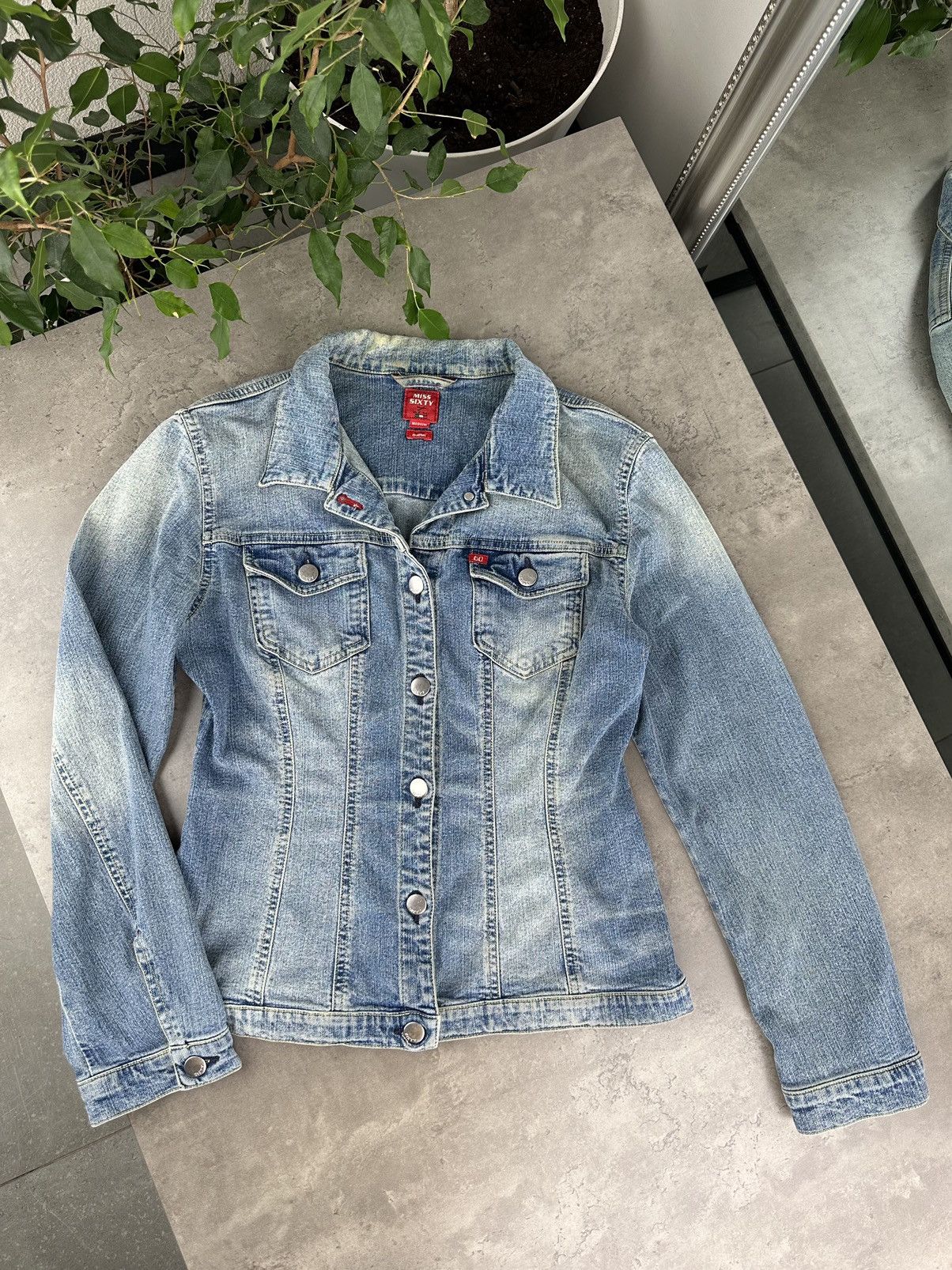 Miss Sixty Miss Sixty Denim Jacket Size M / US 6-8 / IT 42-44 - 1 Thumbnail