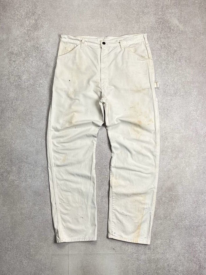 Dickies Vintage Dickies Baggy Workwear White Pants Y2K 38x32 Size US 38 / EU 54 - 3 Thumbnail