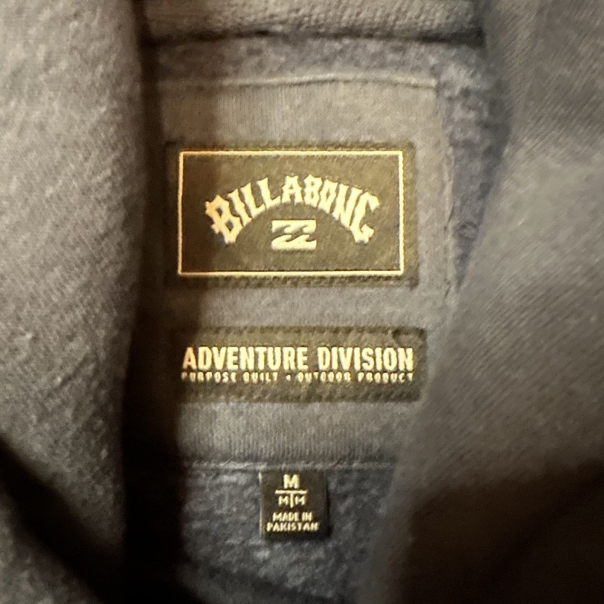 Billabong Navy Billabong Adventure Tech Hoodie Sweatshirt Size M Size US M / EU 48-50 / 2 - 7 Thumbnail