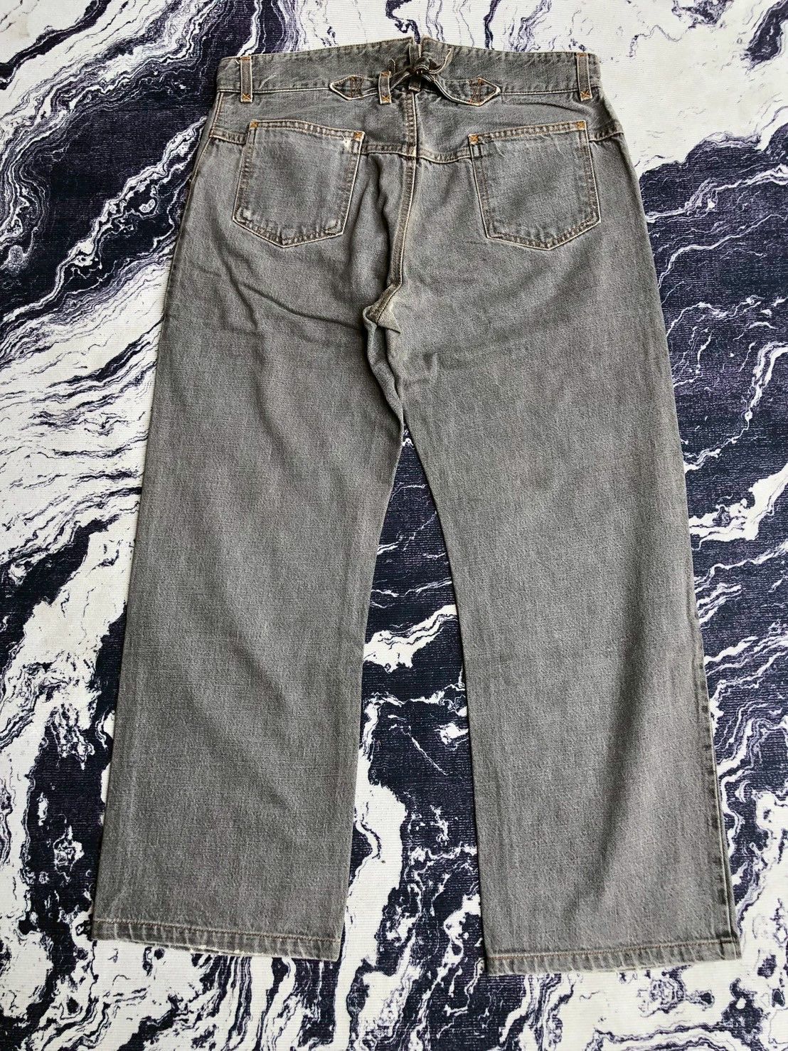 Dolce & Gabbana Dolce & Gabbana Vintage Gray Denim Jeans – Made in Italy Size US 34 / EU 50 - 4 Thumbnail