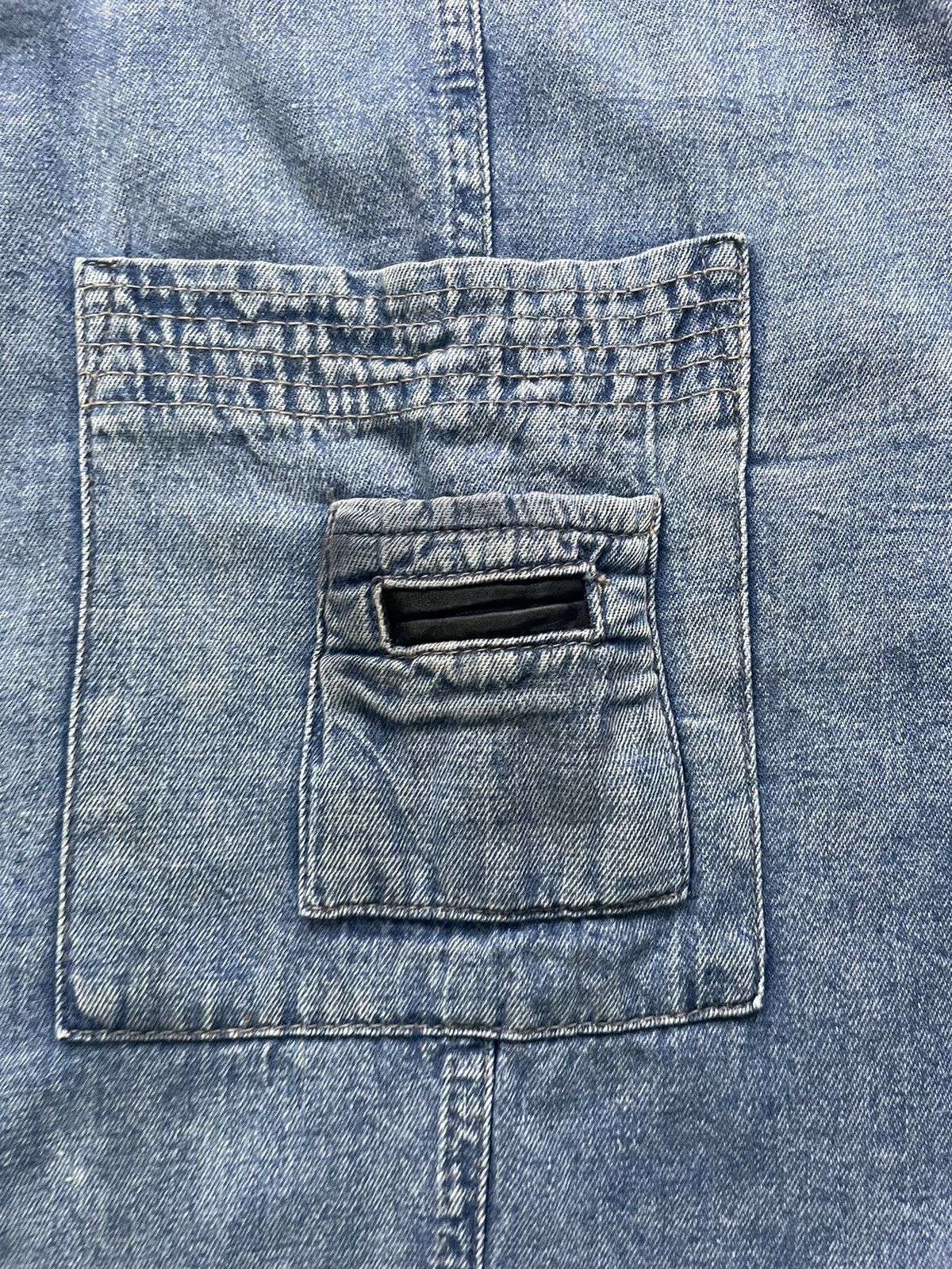 Vintage Vintage Z.Cavaricci Denim Shirt Size US XL / EU 56 / 4 - 15 Thumbnail