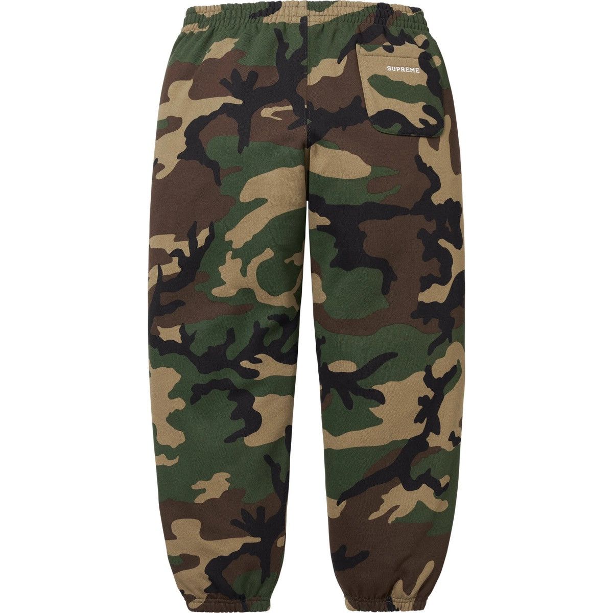 Supreme Supreme® “S Logo” Sweatpants, Woodland Camo (XL) [F/W 2025] Size US 36 / EU 52 - 2 Thumbnail