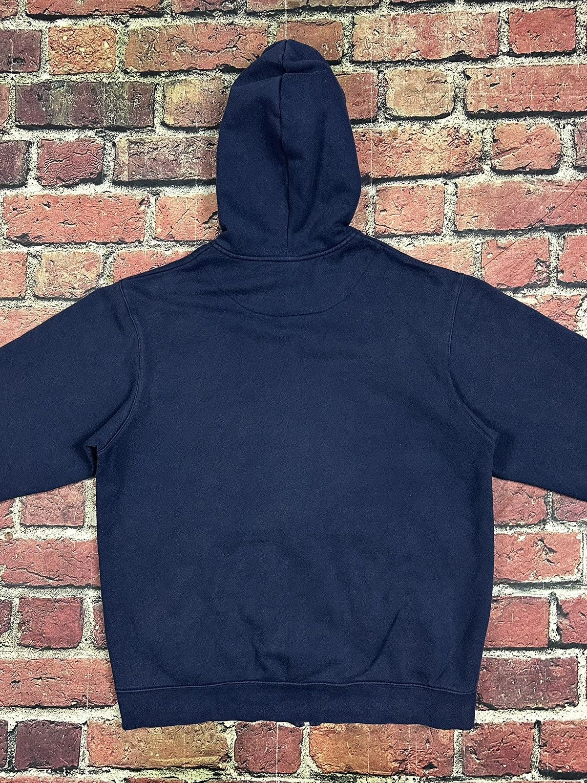 Nike Vintage Nike Y2K Blue Two Tone Full Zip Hoodie Sweatshirt Size US L / EU 52-54 / 3 - 4 Thumbnail