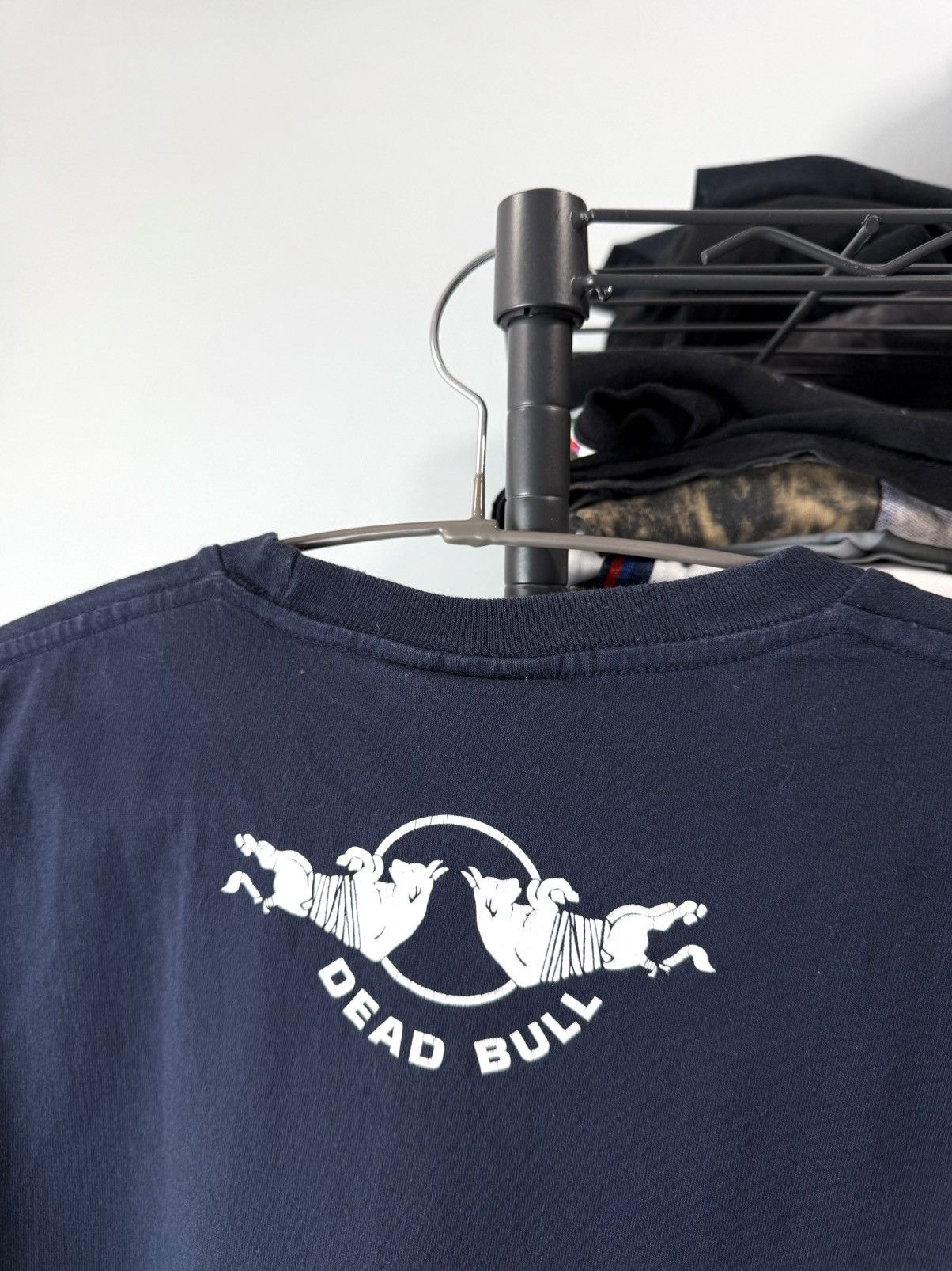 Red Bull Vintage Red Bull Dead Bull Humor Racing T Shirt Monster Size US L / EU 52-54 / 3 - 4 Thumbnail