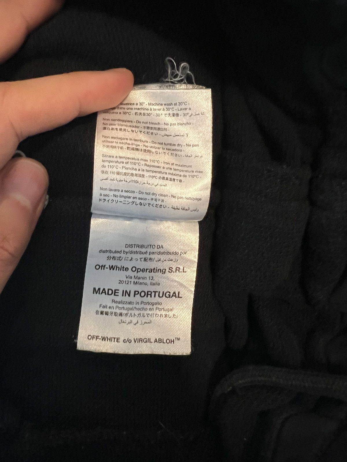 Off-White Off-White Black Sweatpants Size US 32 / EU 48 - 5 Thumbnail