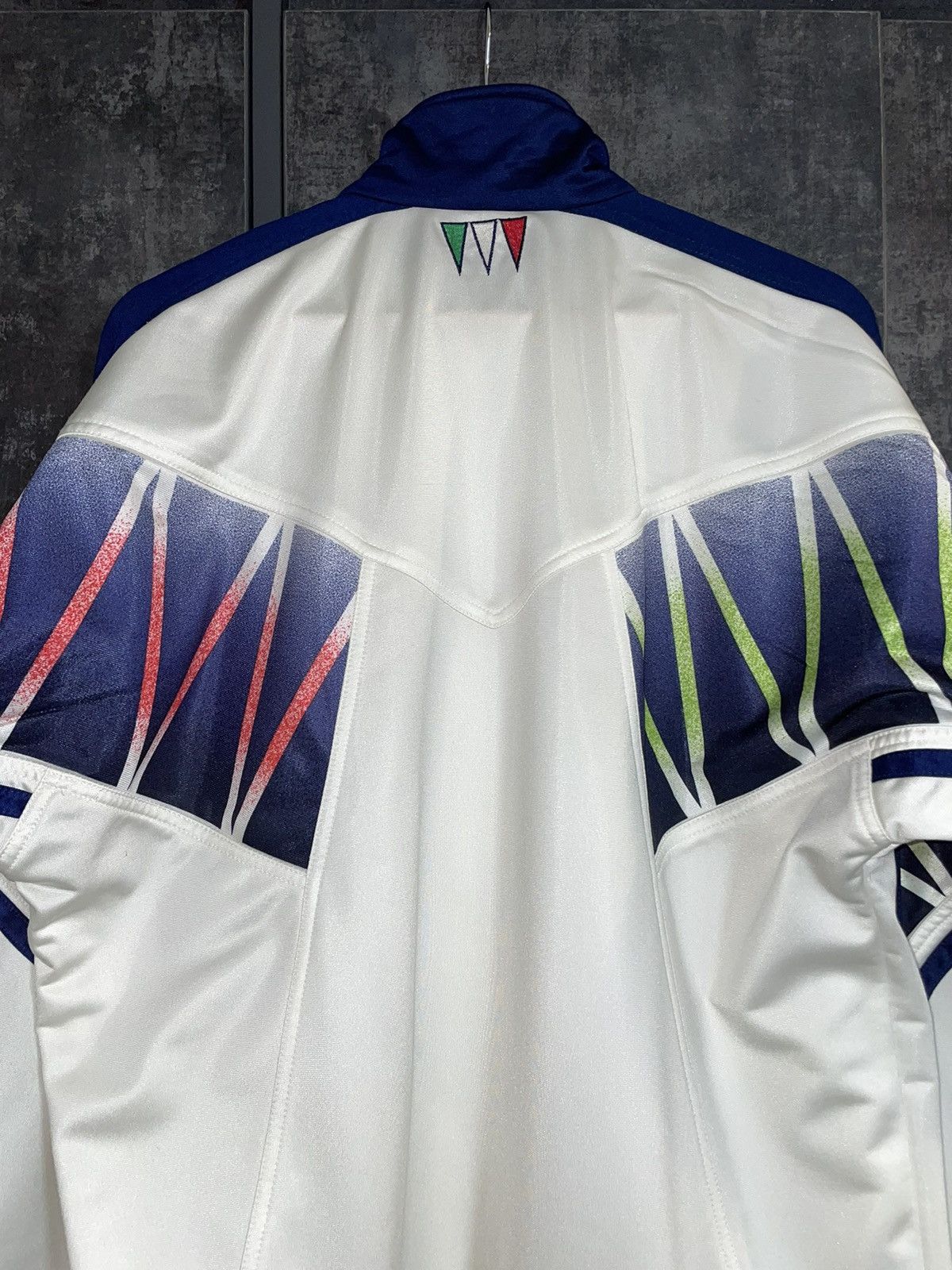 Vintage Crazy Vintage 1994 Diadora Italy Zip Track Jacket Rare Y3 Size US XL / EU 56 / 4 - 12 Thumbnail