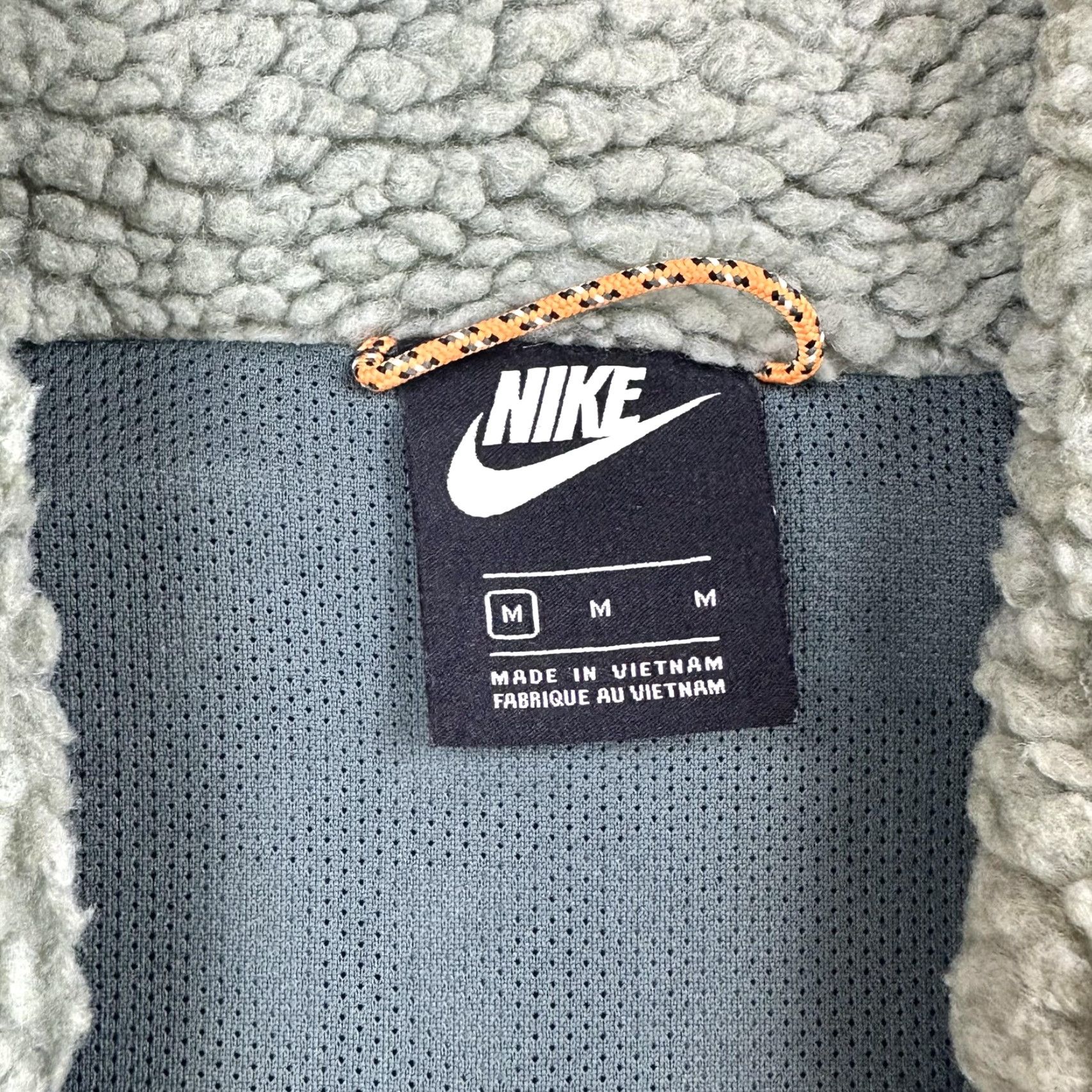 Nike Nike Hybrid Vest Mens M Sherpa Fleece Quilted Outdoor Zip Retro Green Size US M / EU 48-50 / 2 - 5 Thumbnail