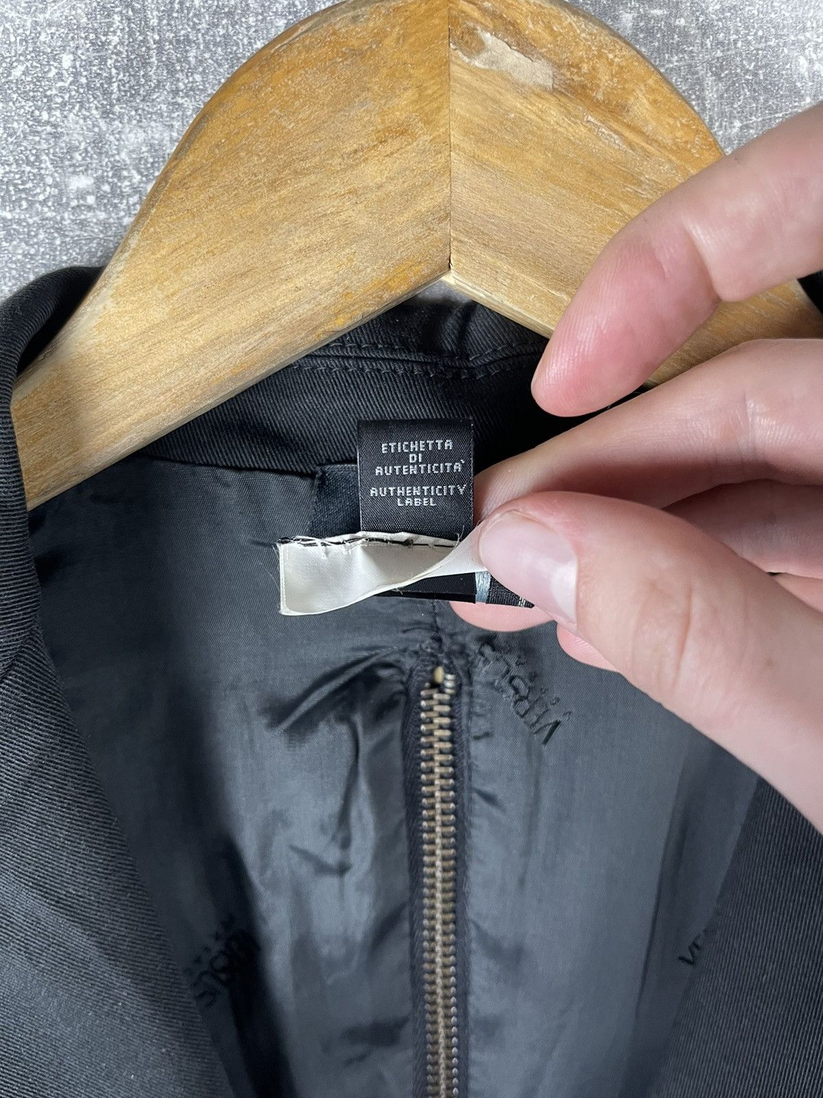 Versus Versace Versus Versace Archive 00s Black Zip Detail Tailored Jacket Size S / US 4 / IT 40 - 14 Thumbnail