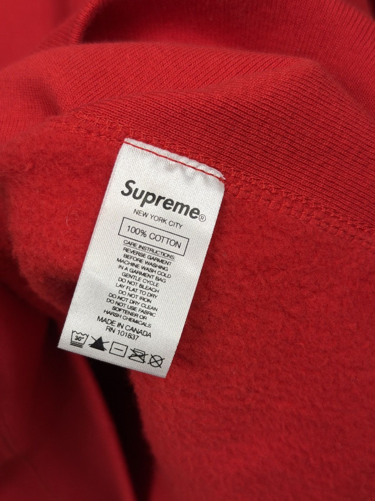 Supreme Supreme Quilted Leather S Logo Hoodie SS20 Size US L / EU 52-54 / 3 - 10 Thumbnail
