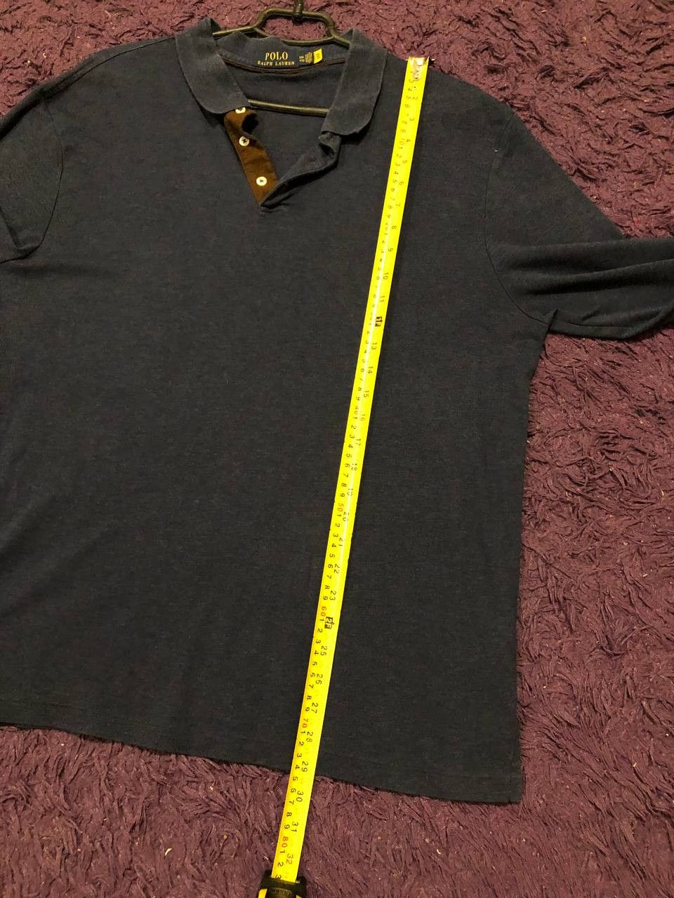 Polo Ralph Lauren Slim Fit Logo Long Sleeve Polo Ralph Lauren Size US XXL / EU 58 / 5 - 9 Thumbnail