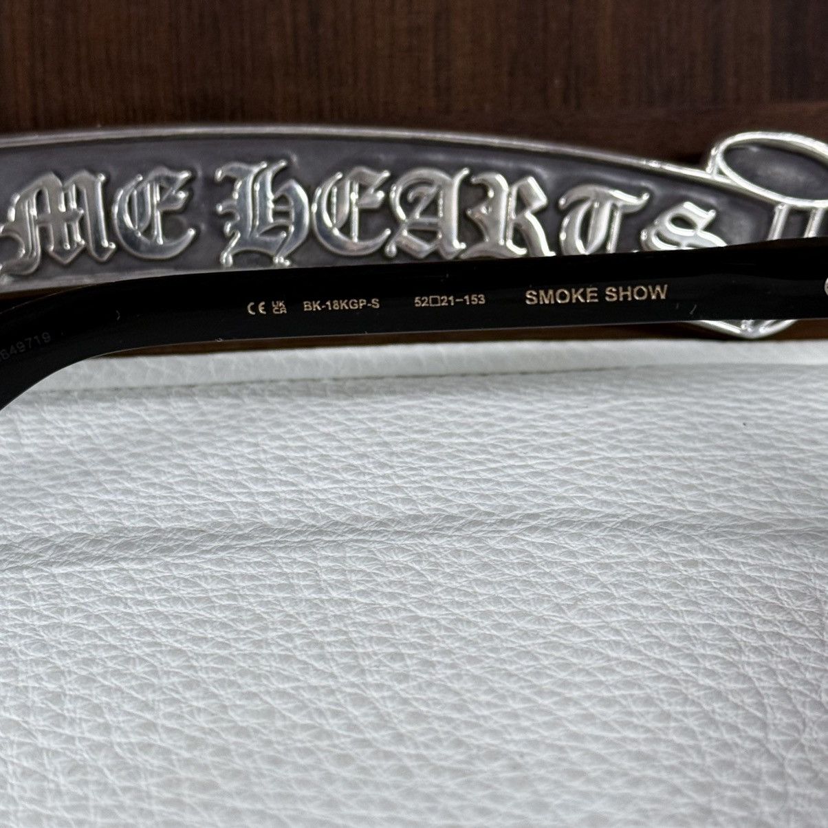 Chrome Hearts Chrome hearts Smoke Show Sunglasses Size ONE SIZE - 6 Thumbnail
