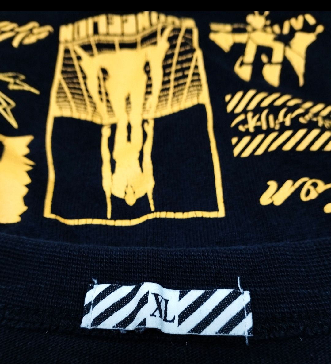 Anime × Japanese Brand Evangelion Anime full Logo Shirt Size US XL / EU 56 / 4 - 5 Thumbnail