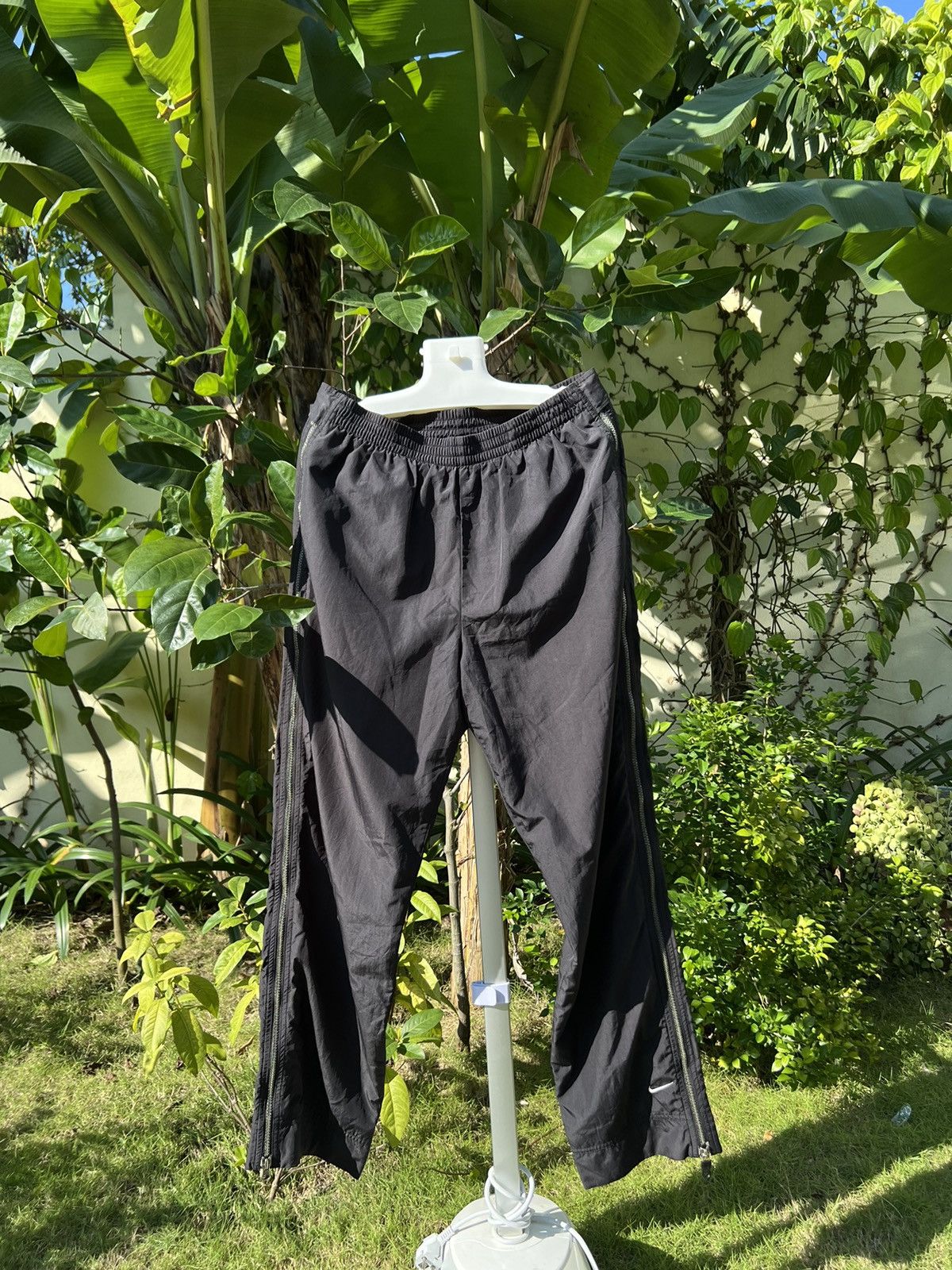 Nike × Vintage 90’s NIKE ANDRE AGASSI FULL ZIP RETRO Y2K BAGGY TRACK PANTS Size US 34 / EU 50 - 1 Thumbnail