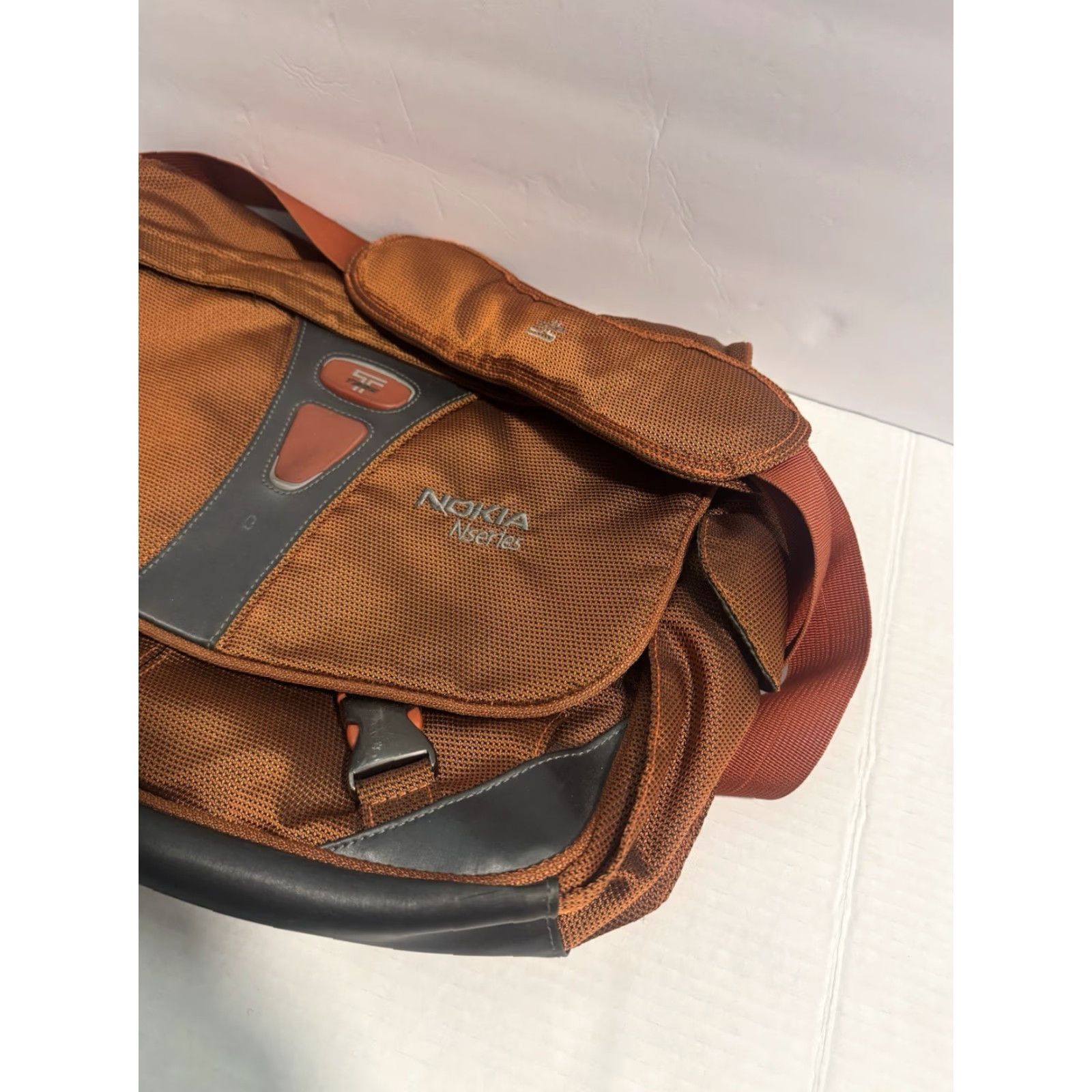Tumi Tumi T-Tech Ballistic Nylon Expandable Messenger Crossbody Bag Orange Nokia N- Size ONE SIZE - 4 Thumbnail